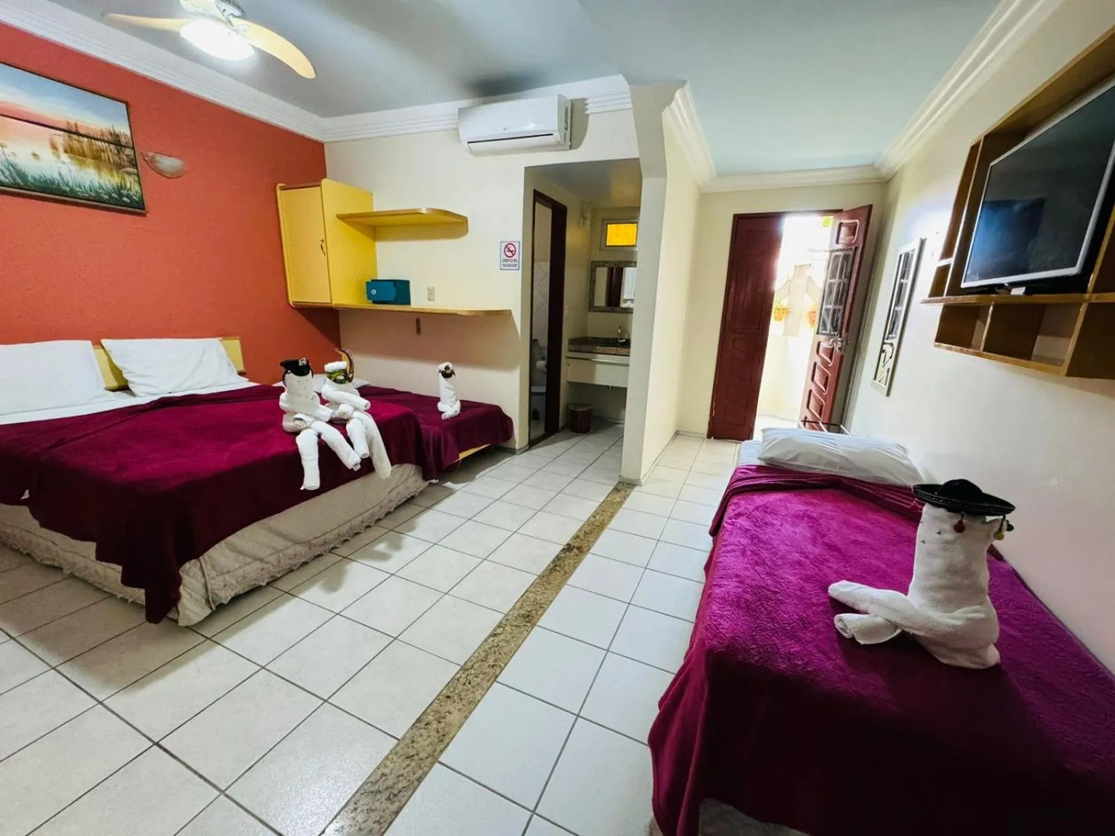 Balcony/Terrace in Pousada Recifes de Corais