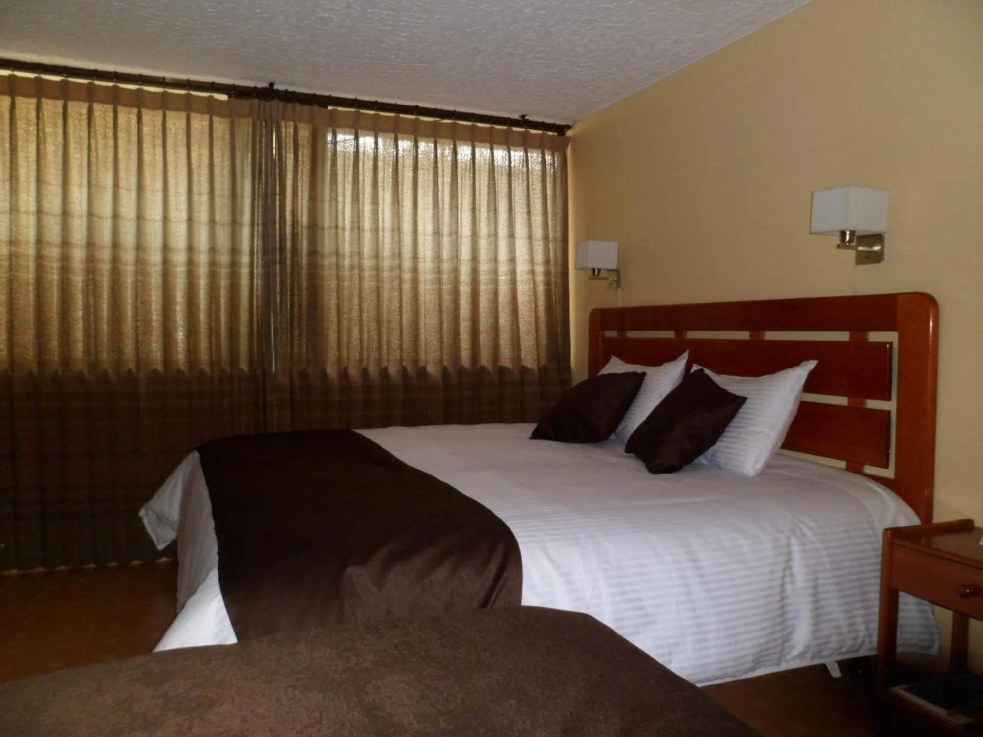 Bedroom, Bed in Hotel Tuvalu