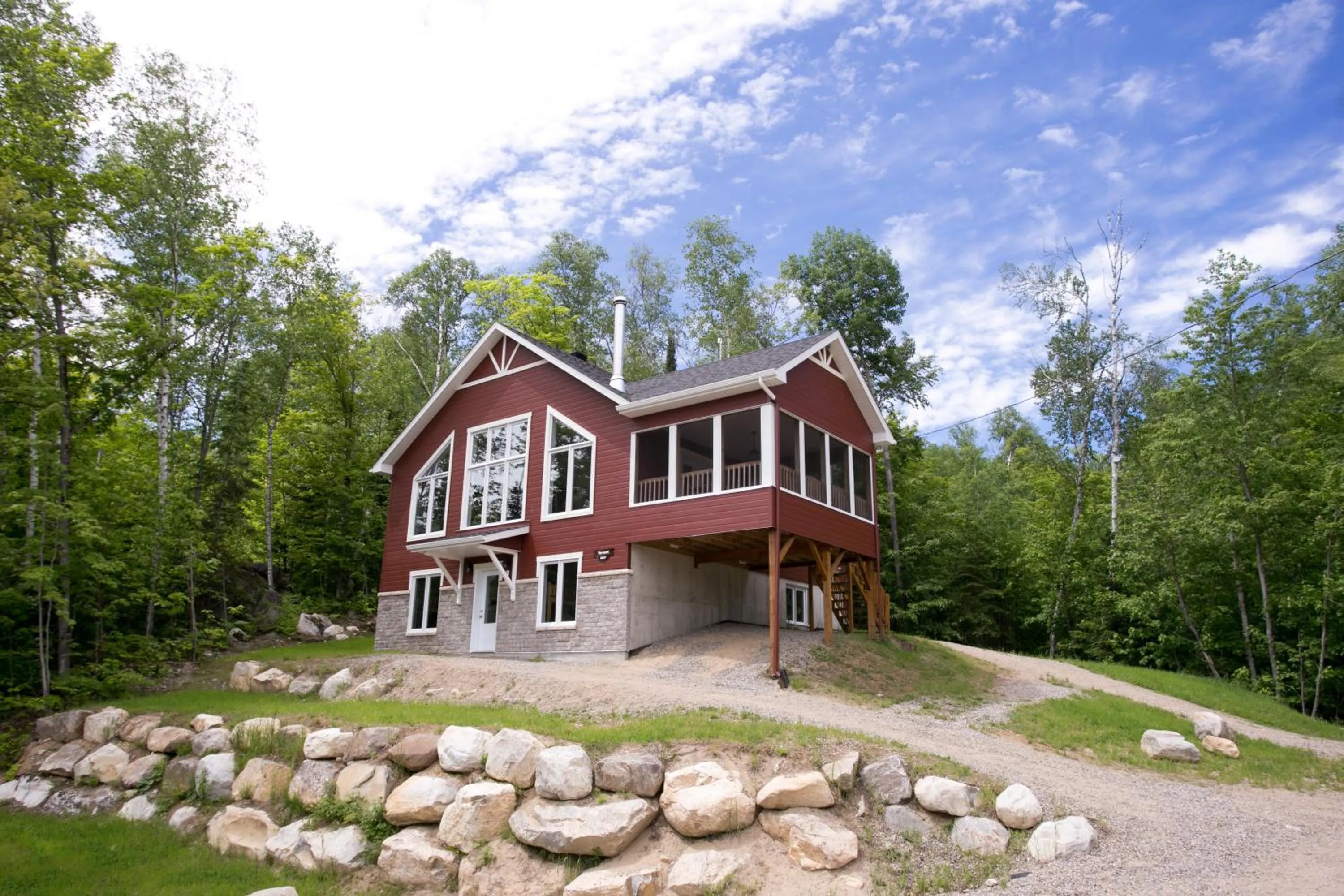 Property building in Chalets Lanaudière