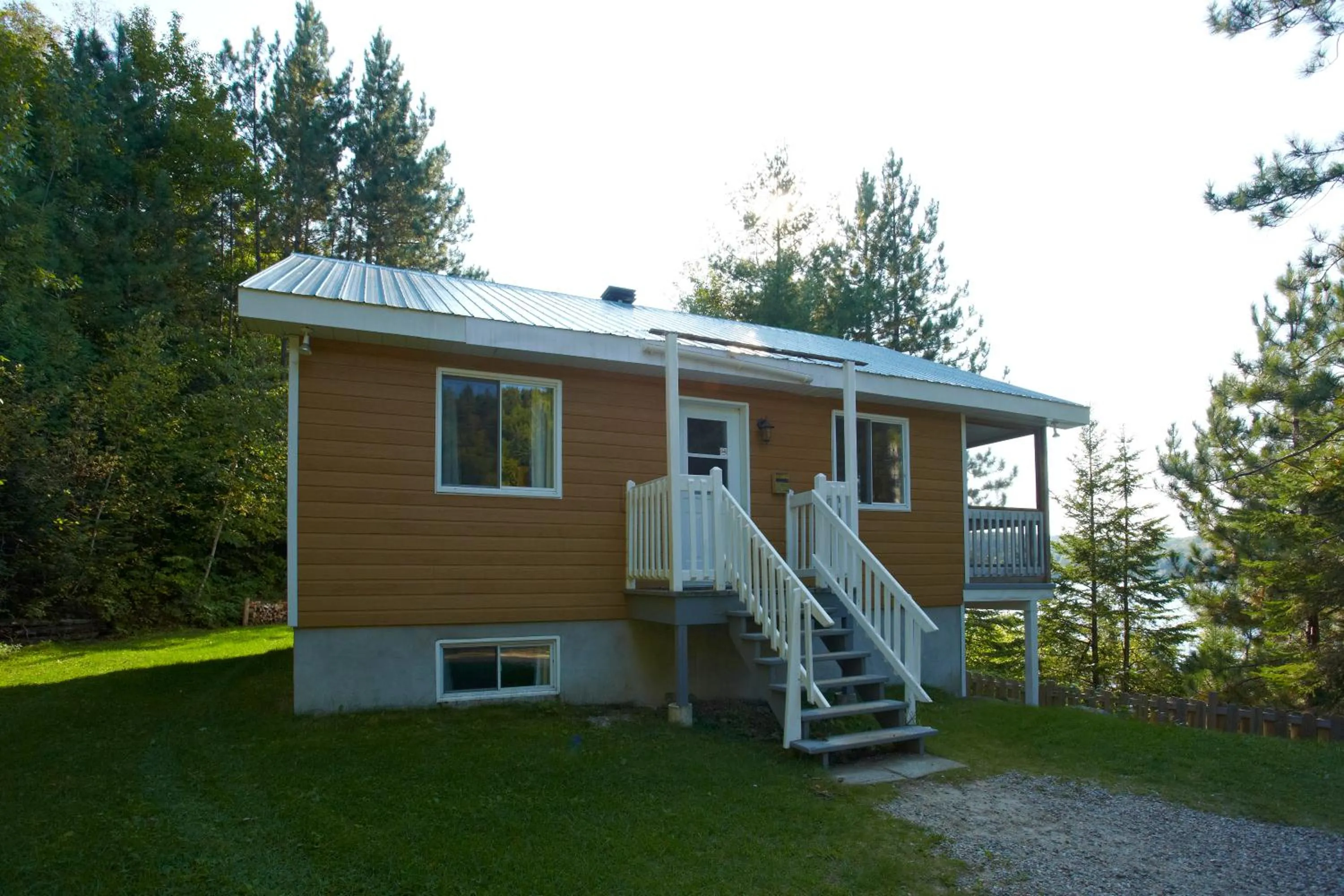 Facade/entrance in Chalets Lanaudière