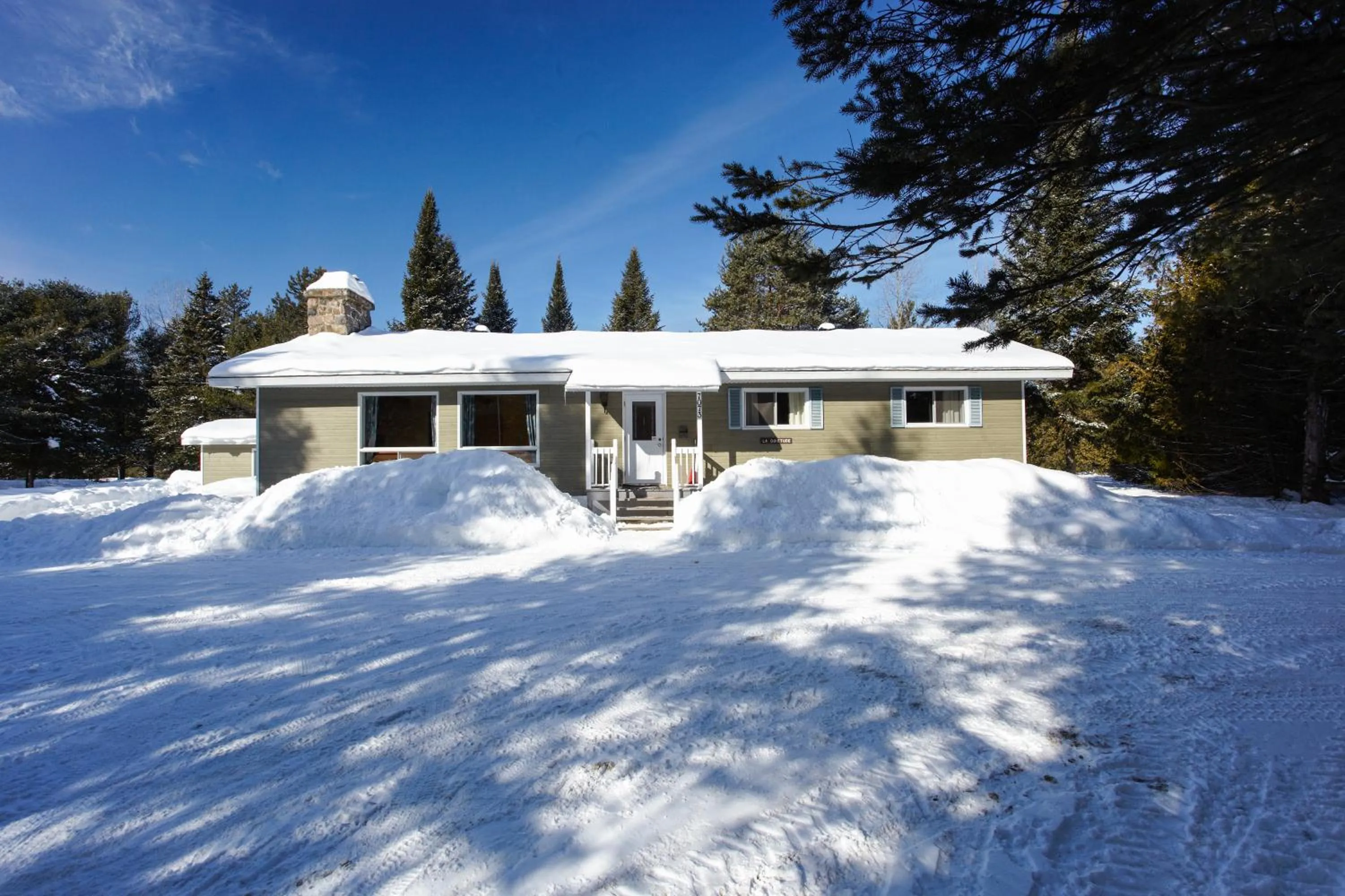 Winter in Chalets Lanaudière