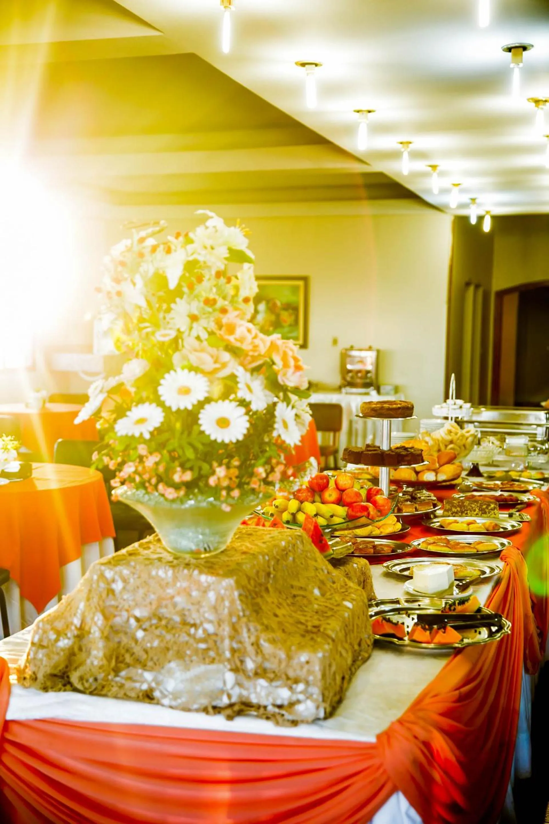 Breakfast in Piloes Palace Hotel