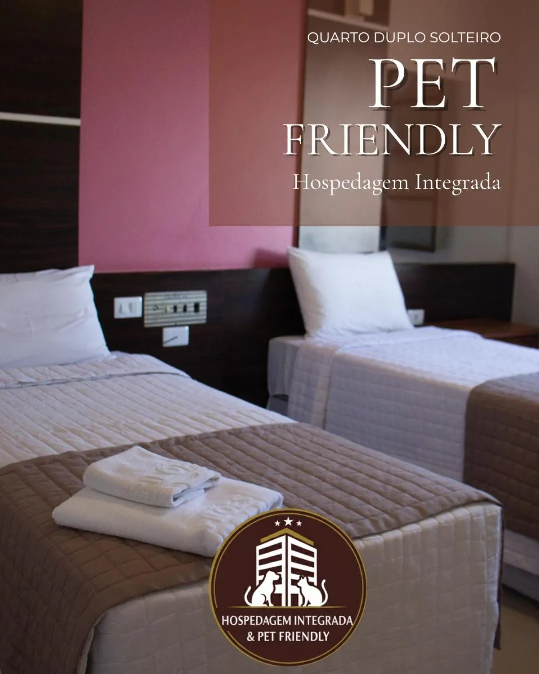 Bed in Piloes Palace Hotel