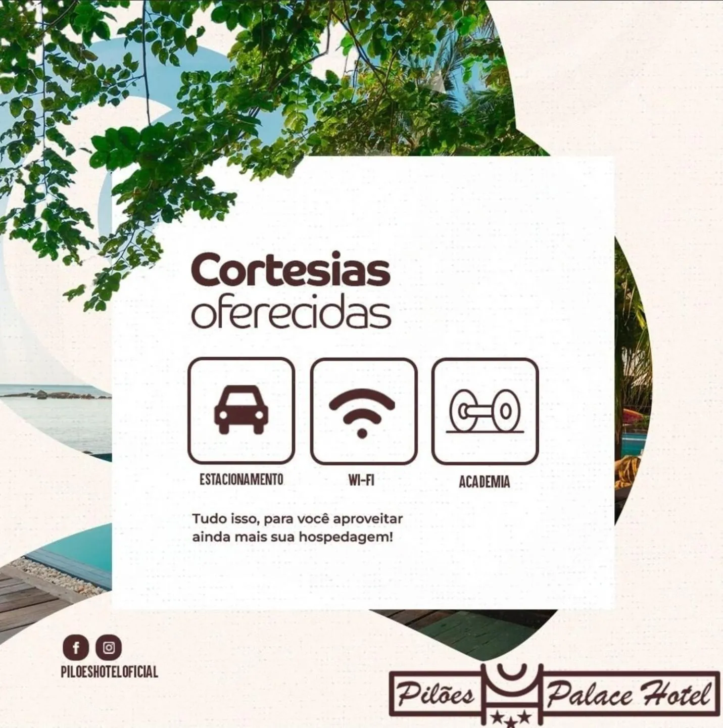 Logo/Certificate/Sign in Piloes Palace Hotel