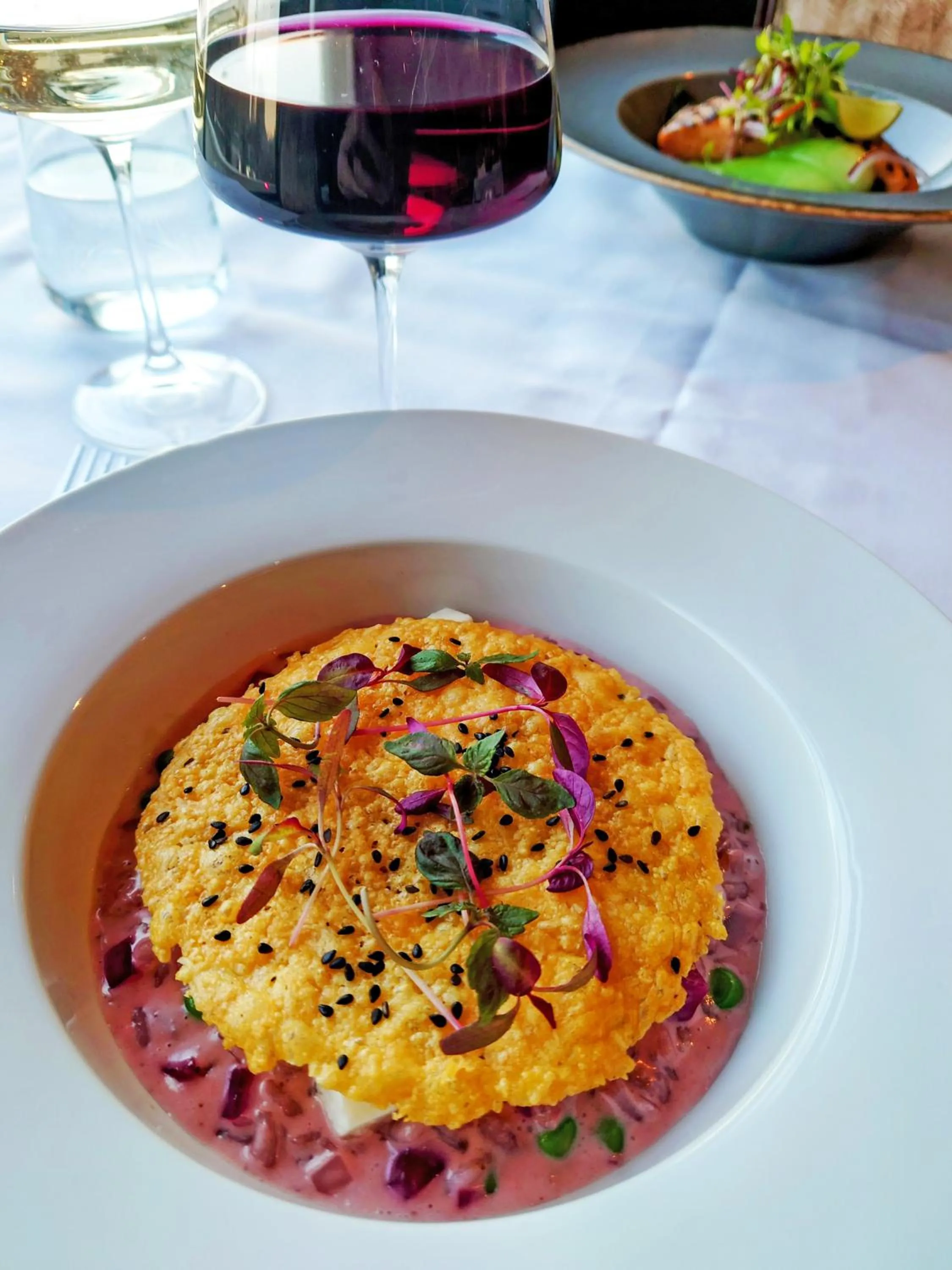 Dinner in Shillingford Bridge Hotel