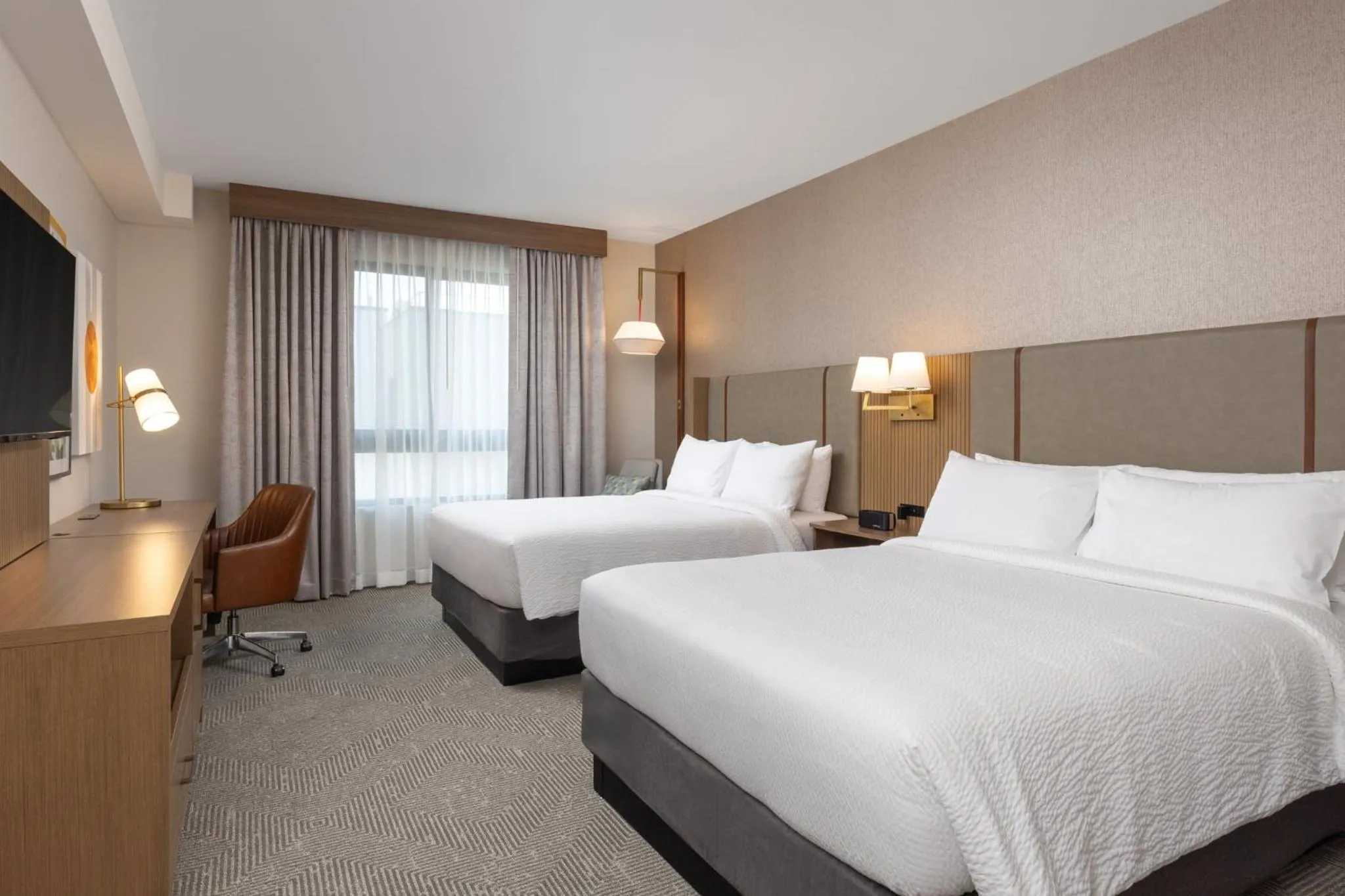 Photo of the whole room, Bed in Holiday Inn & Suites Monterey Park – Los Angeles by IHG