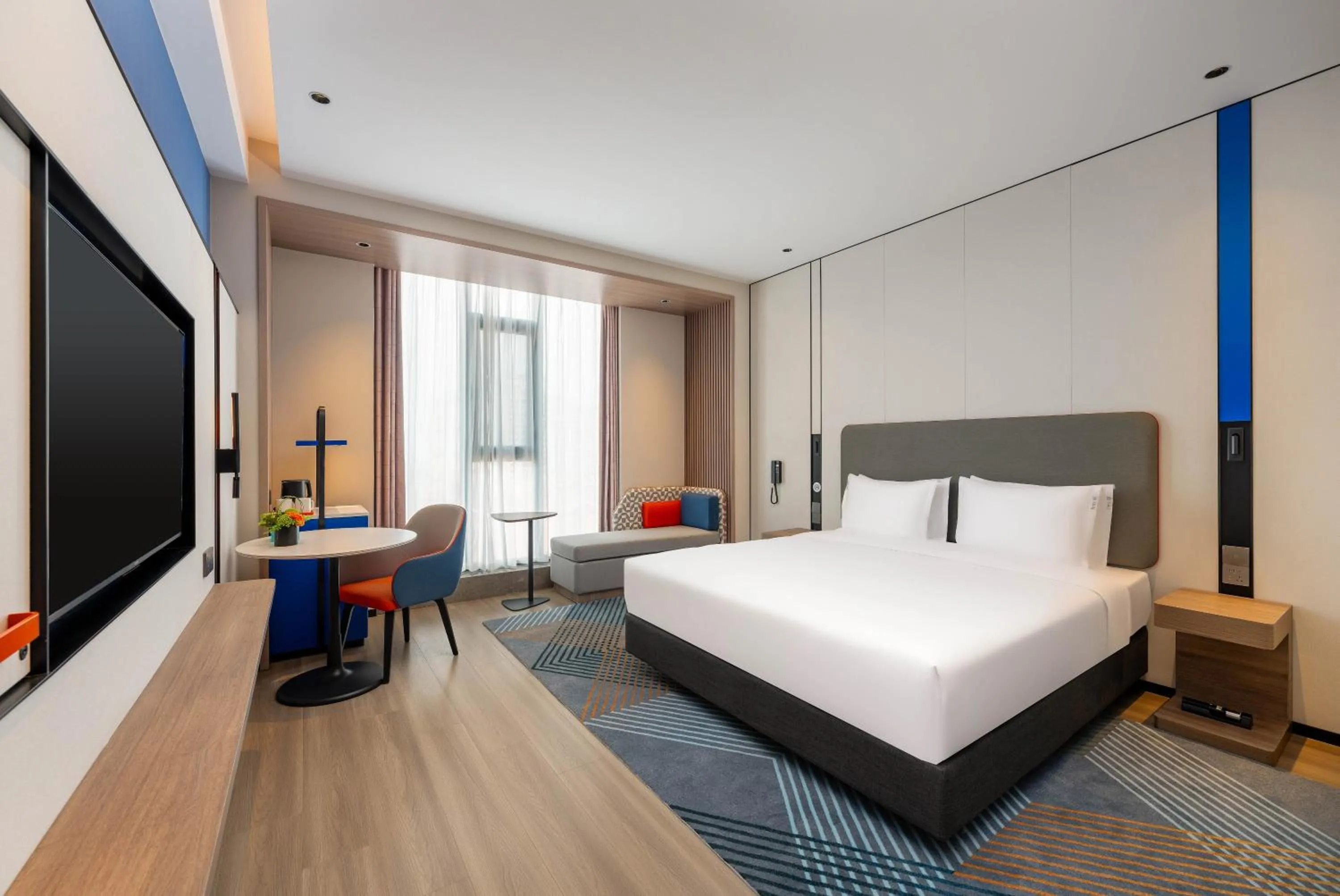 Photo of the whole room, Bed in Holiday Inn Express Liaocheng ETDZ by IHG