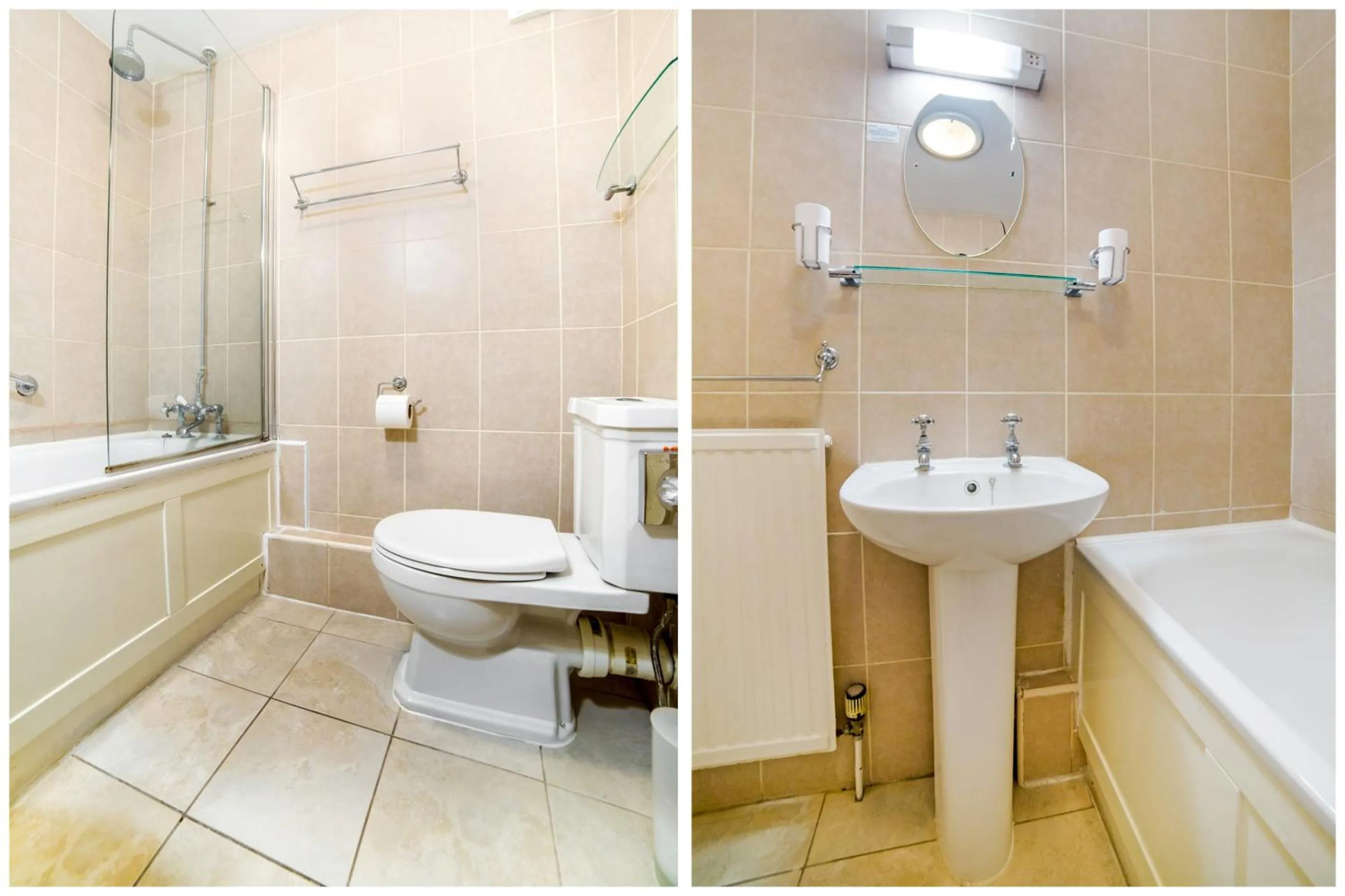 Bathroom in OYO Bailbrook Lodge, Bath