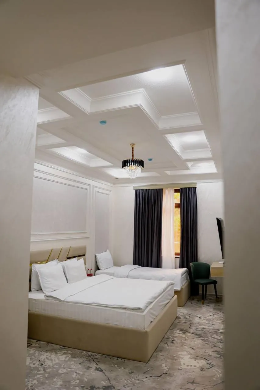 Bed in Ko'k Saroy Plaza Hotel