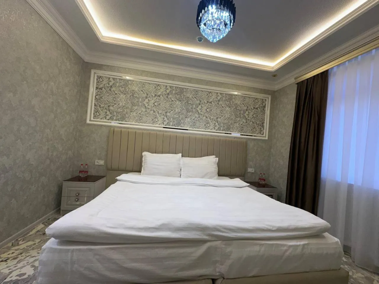 Bed in Ko'k Saroy Plaza Hotel