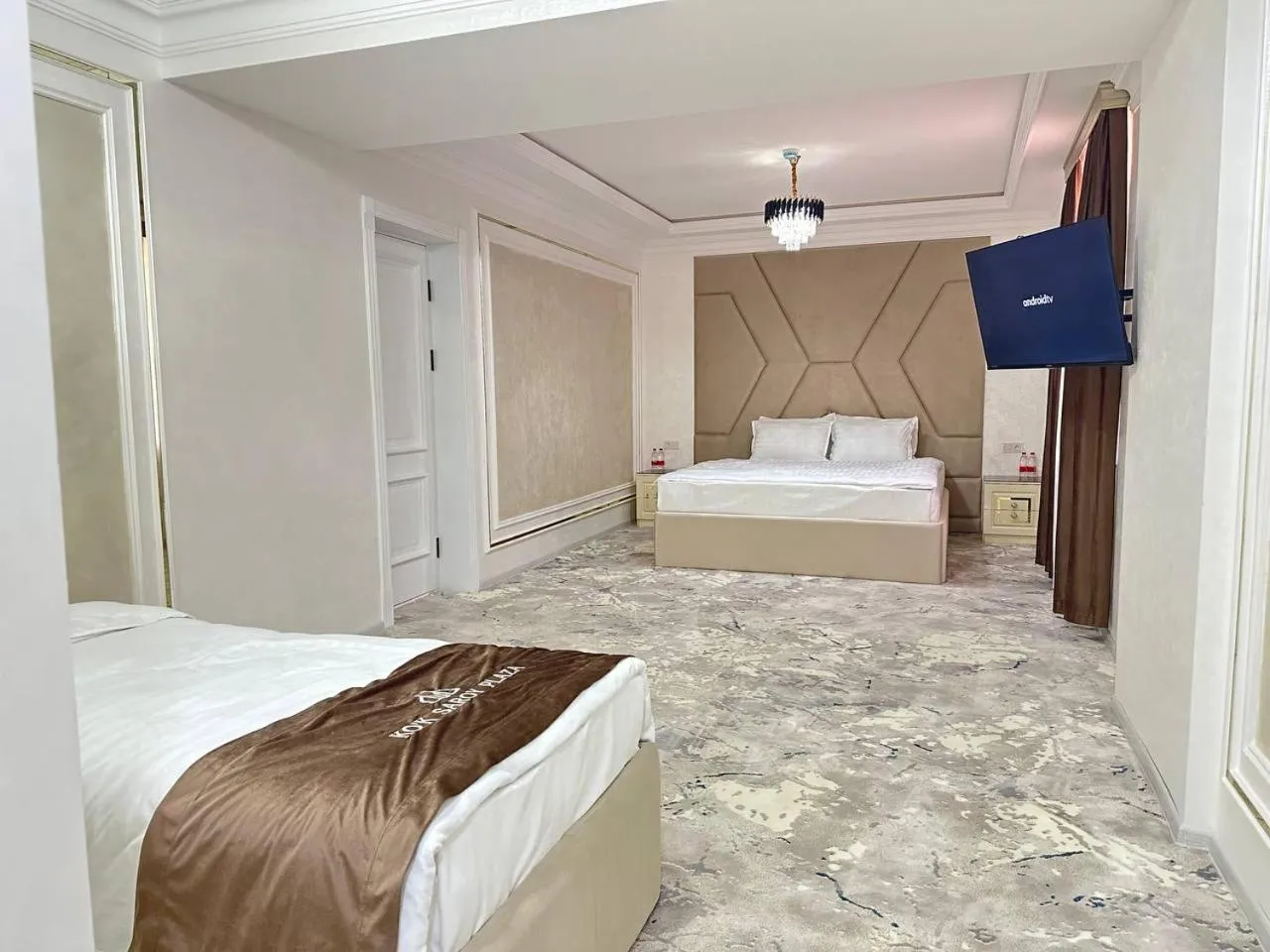 Bed in Ko'k Saroy Plaza Hotel