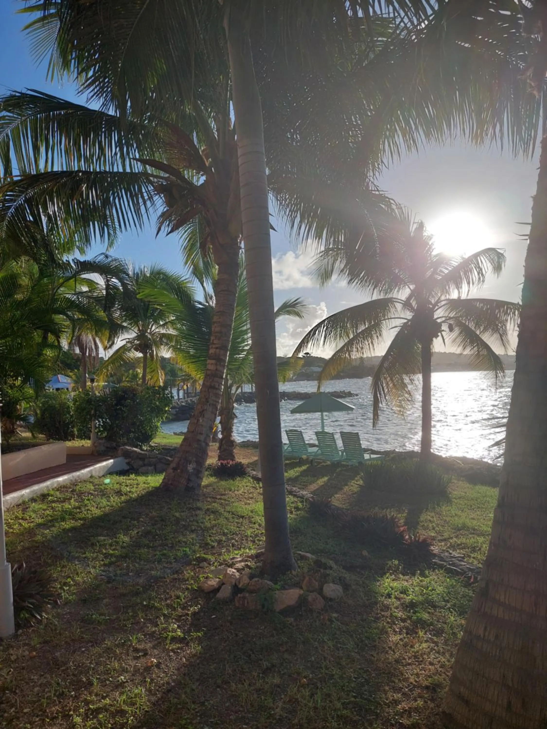 Garden view in Northshore Seaside Suites