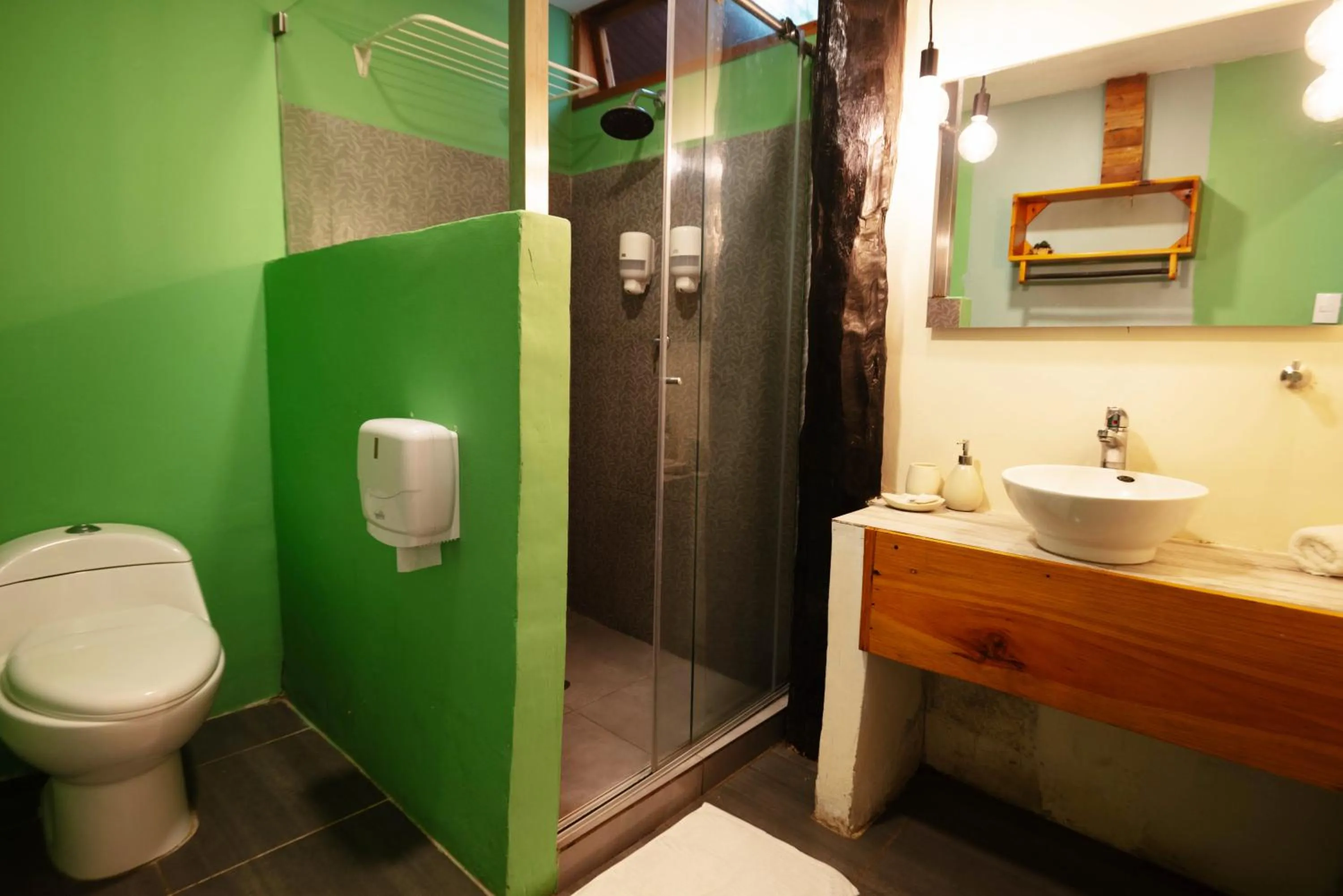 Shower in Finca Escondida