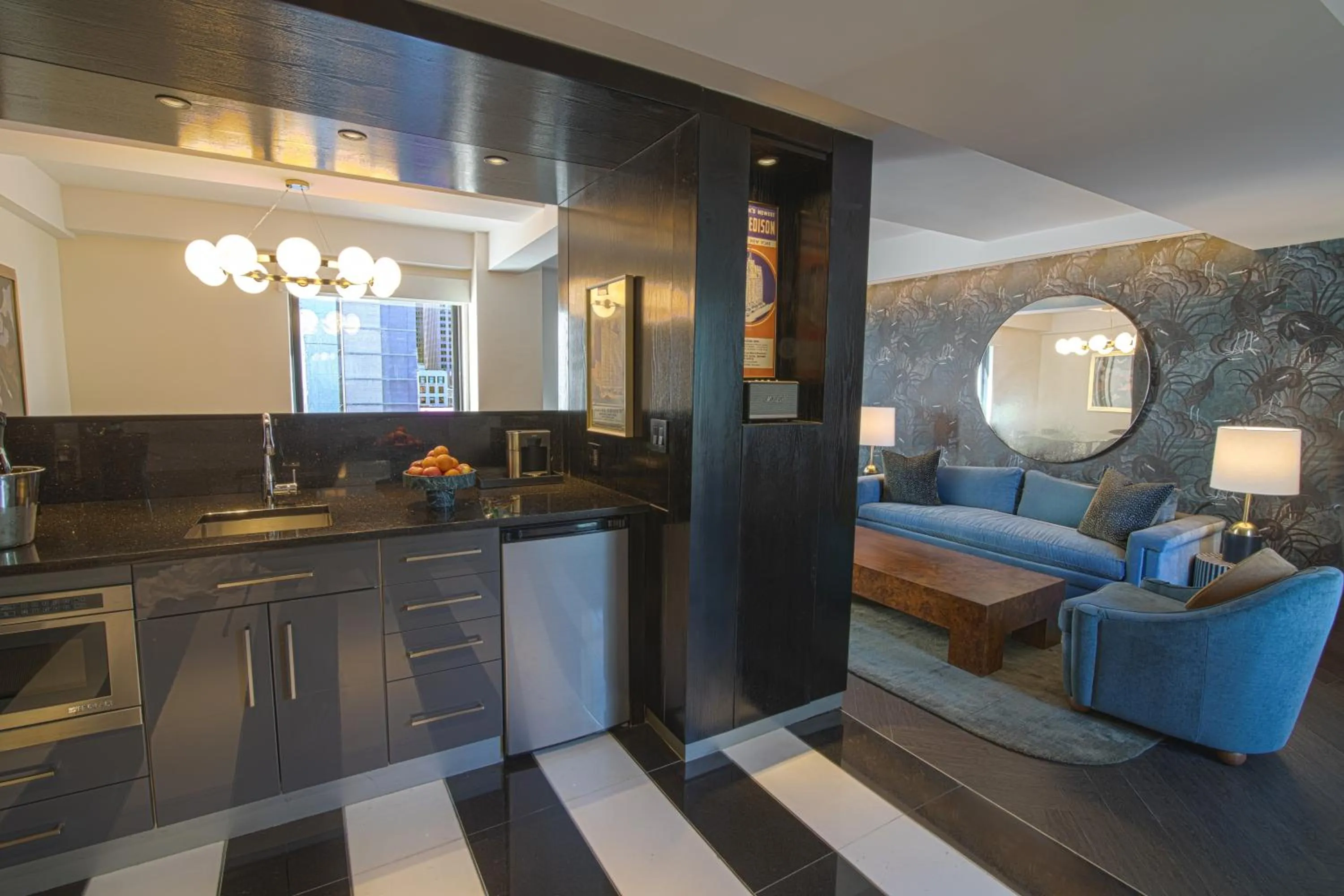 kitchen in Hotel Edison Times Square