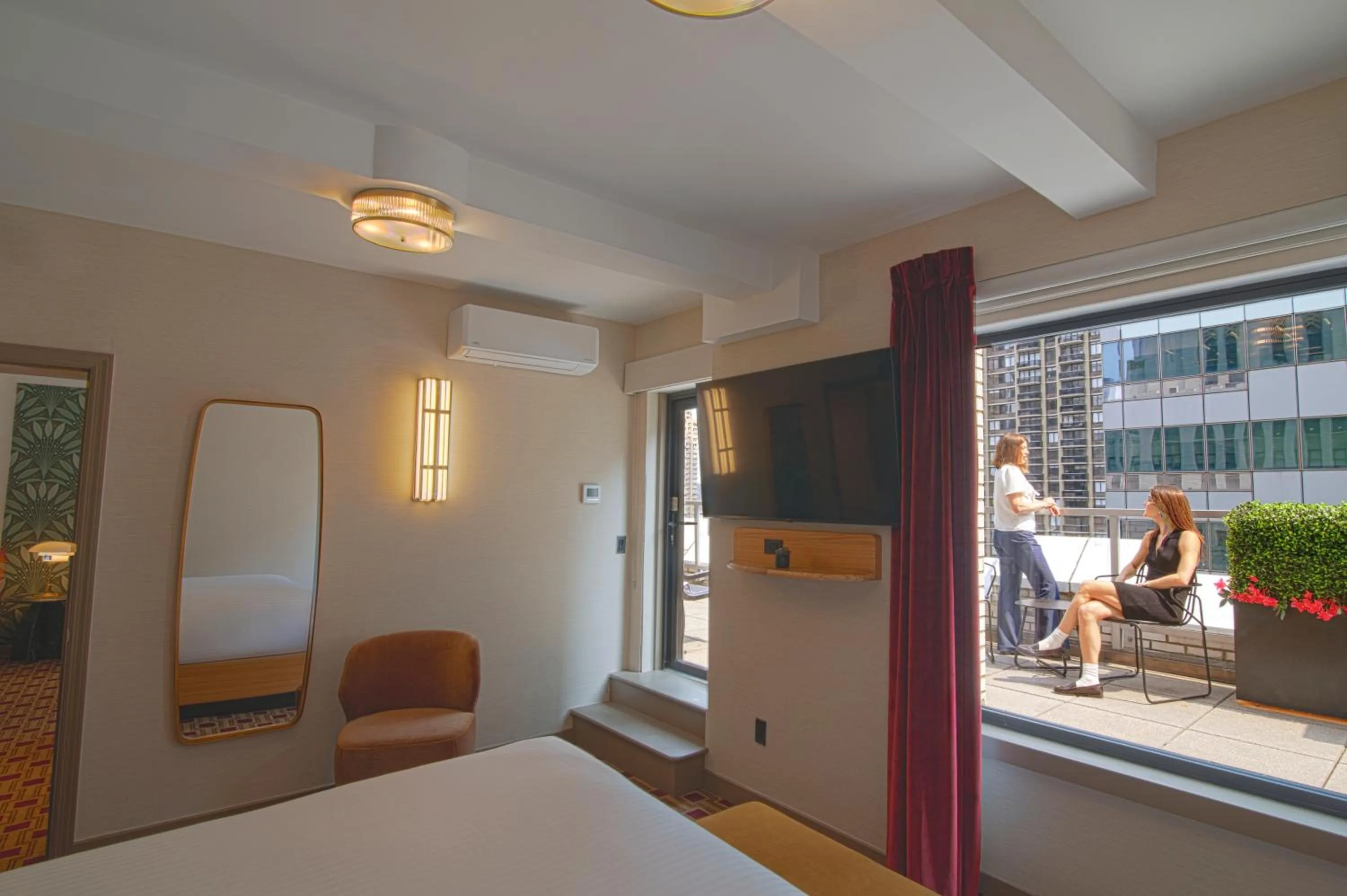 Bedroom, Bed in Hotel Edison Times Square