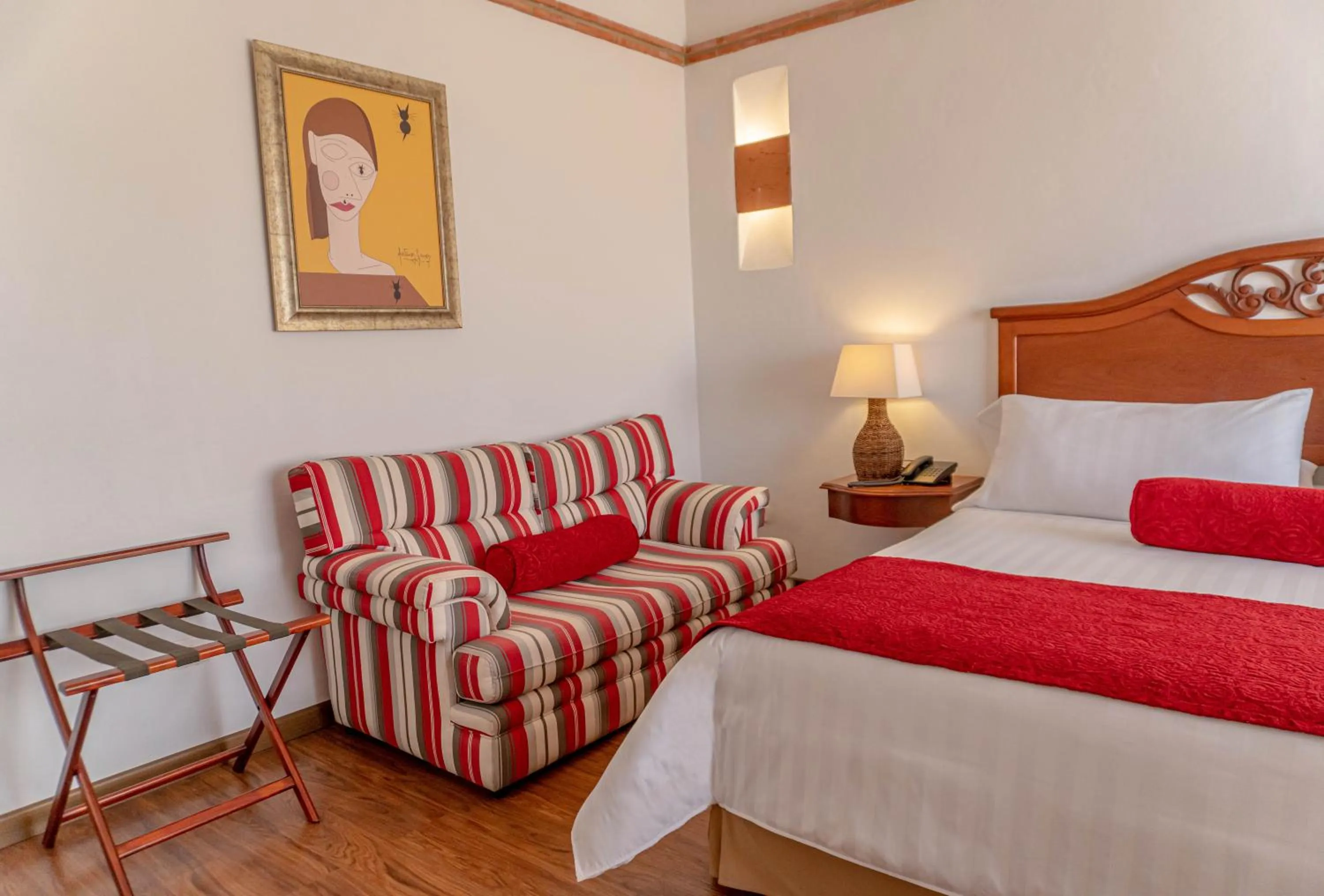 Living room, Bed in Maria Bonita Hotel