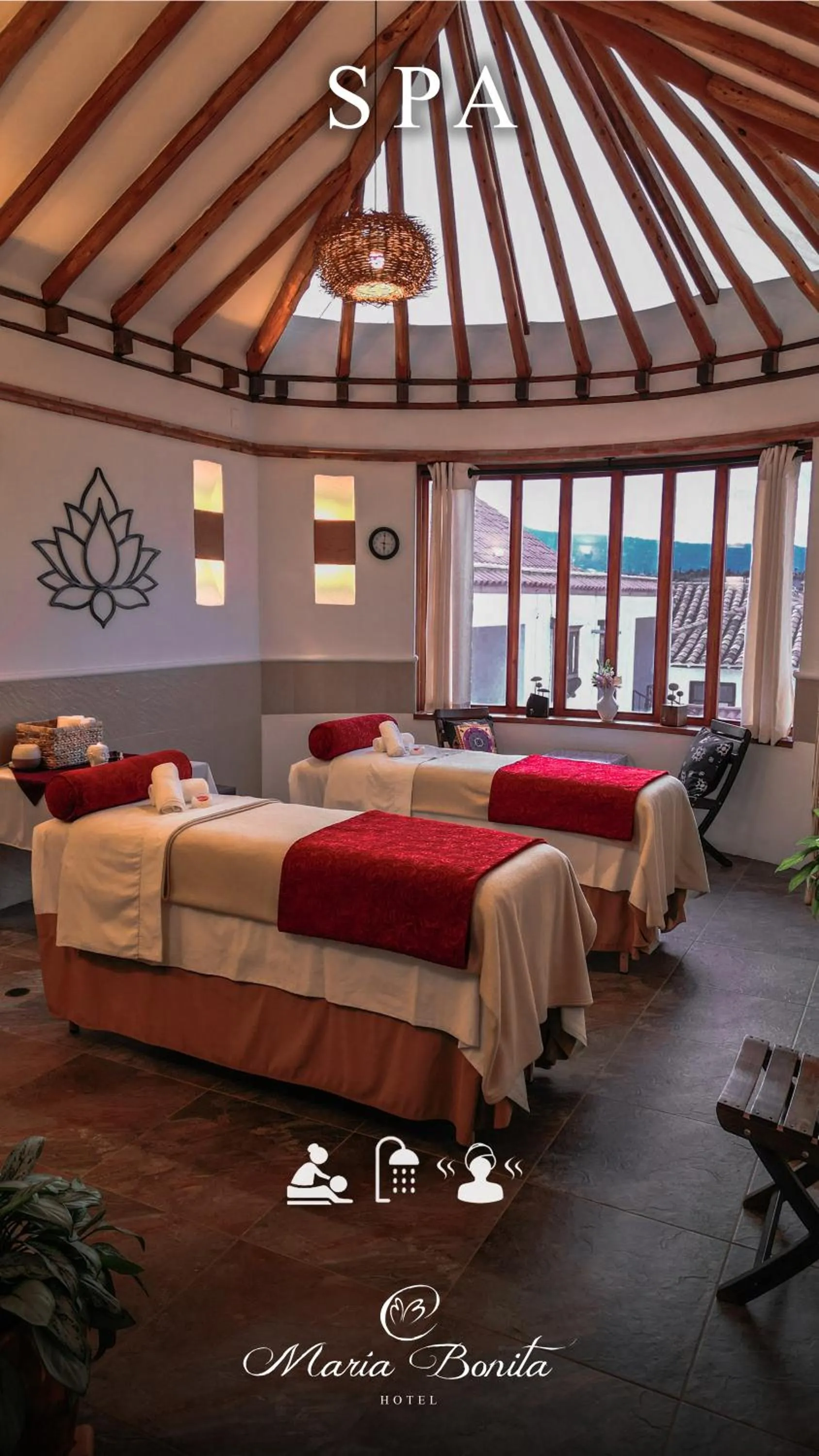 Spa and wellness centre/facilities, Bed in Maria Bonita Hotel