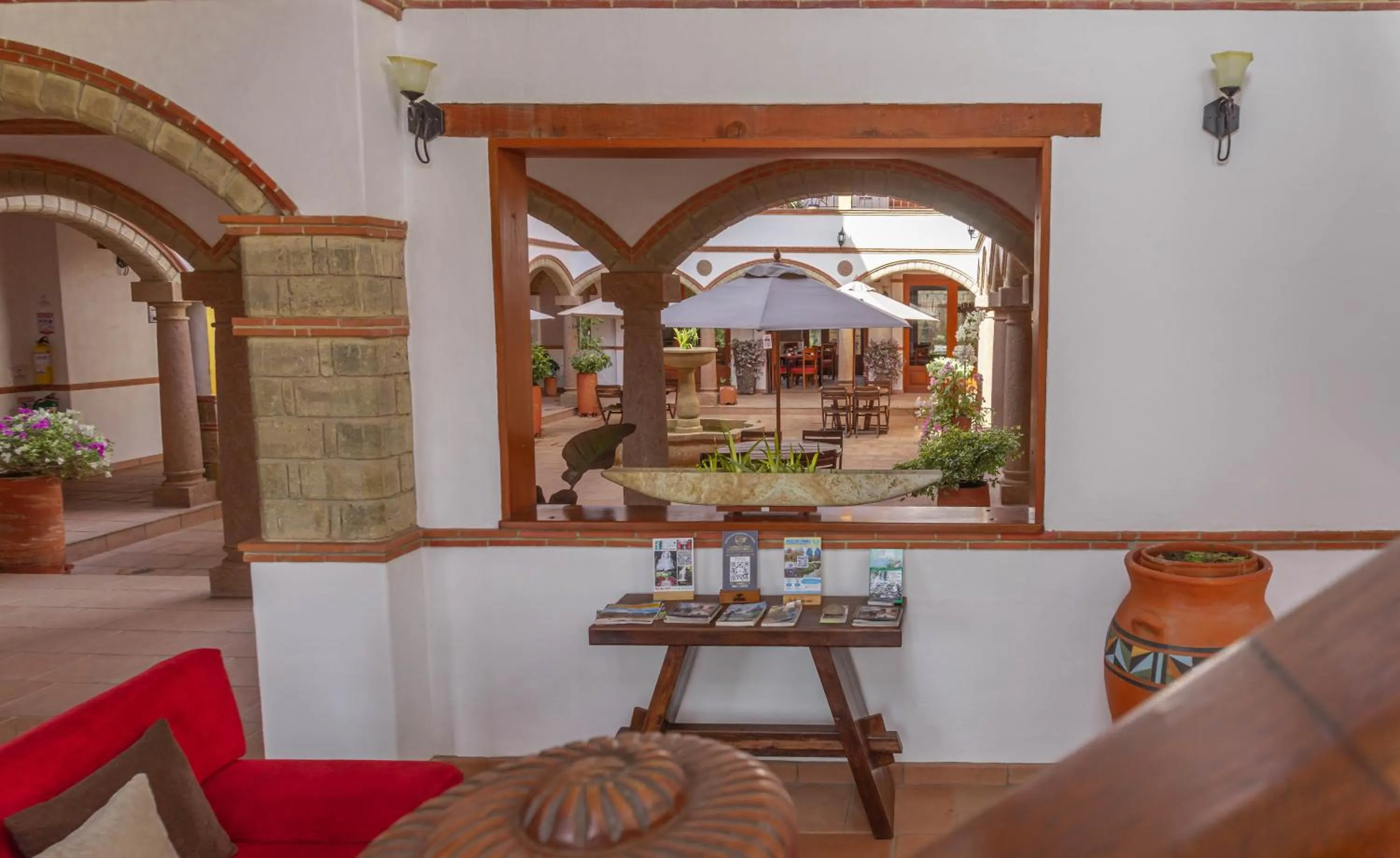 Lobby or reception in Maria Bonita Hotel