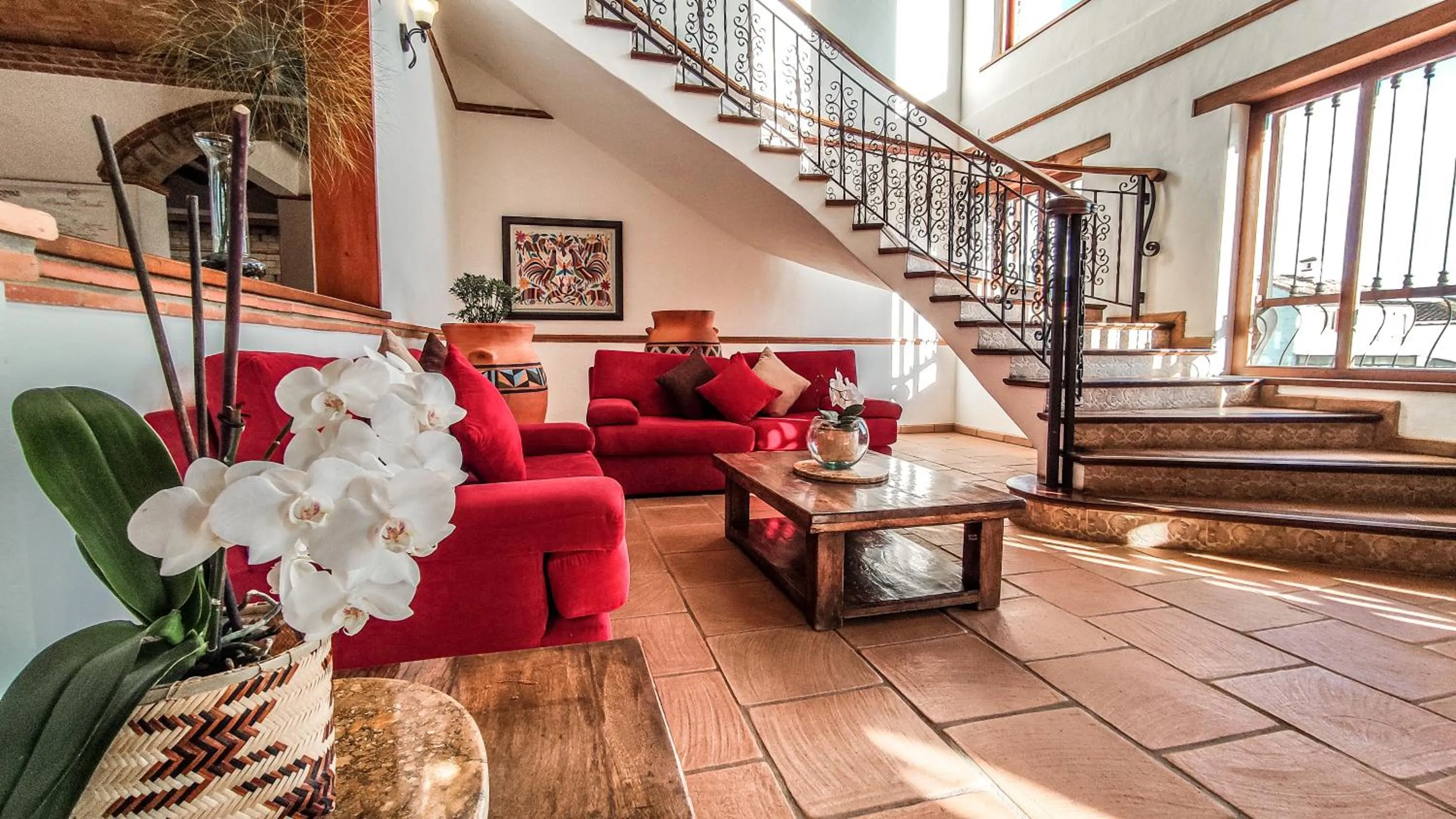 Lobby or reception in Maria Bonita Hotel