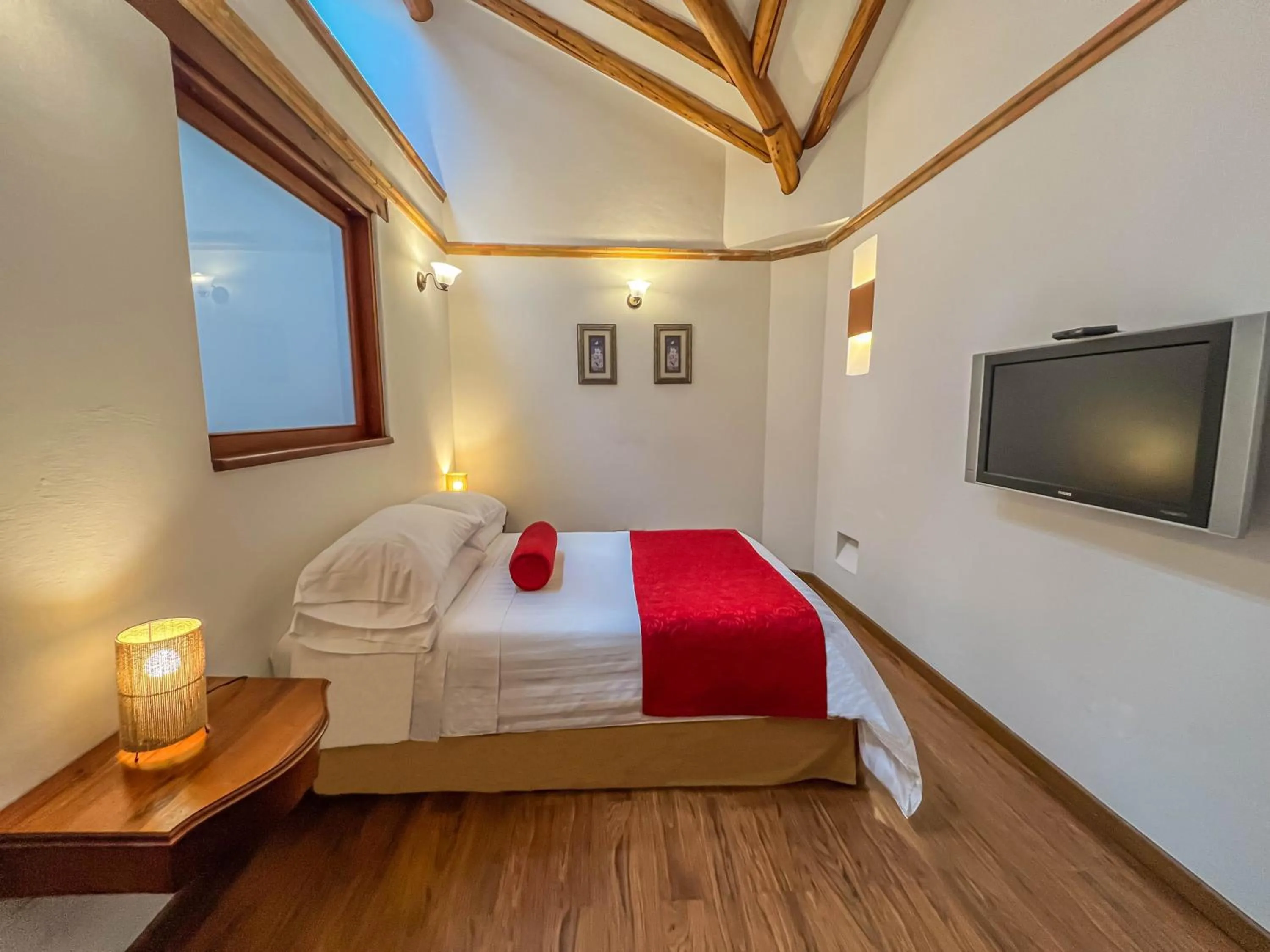 Bed in Maria Bonita Hotel