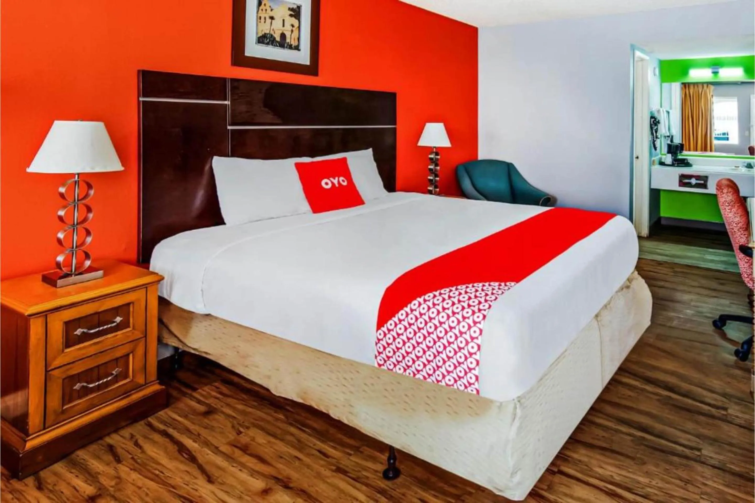 Bedroom, Bed in Hotel Europa Ridgecrest