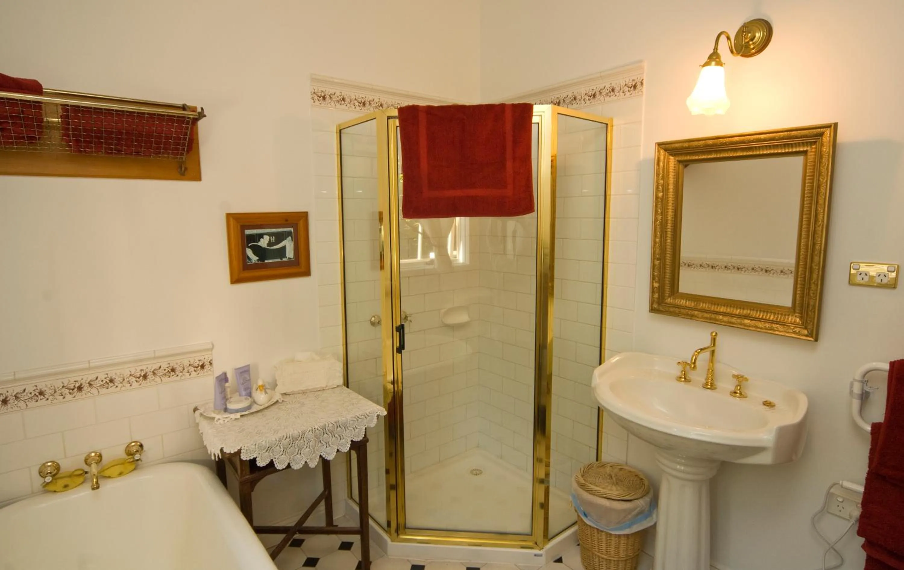 Bathroom in The Duck House