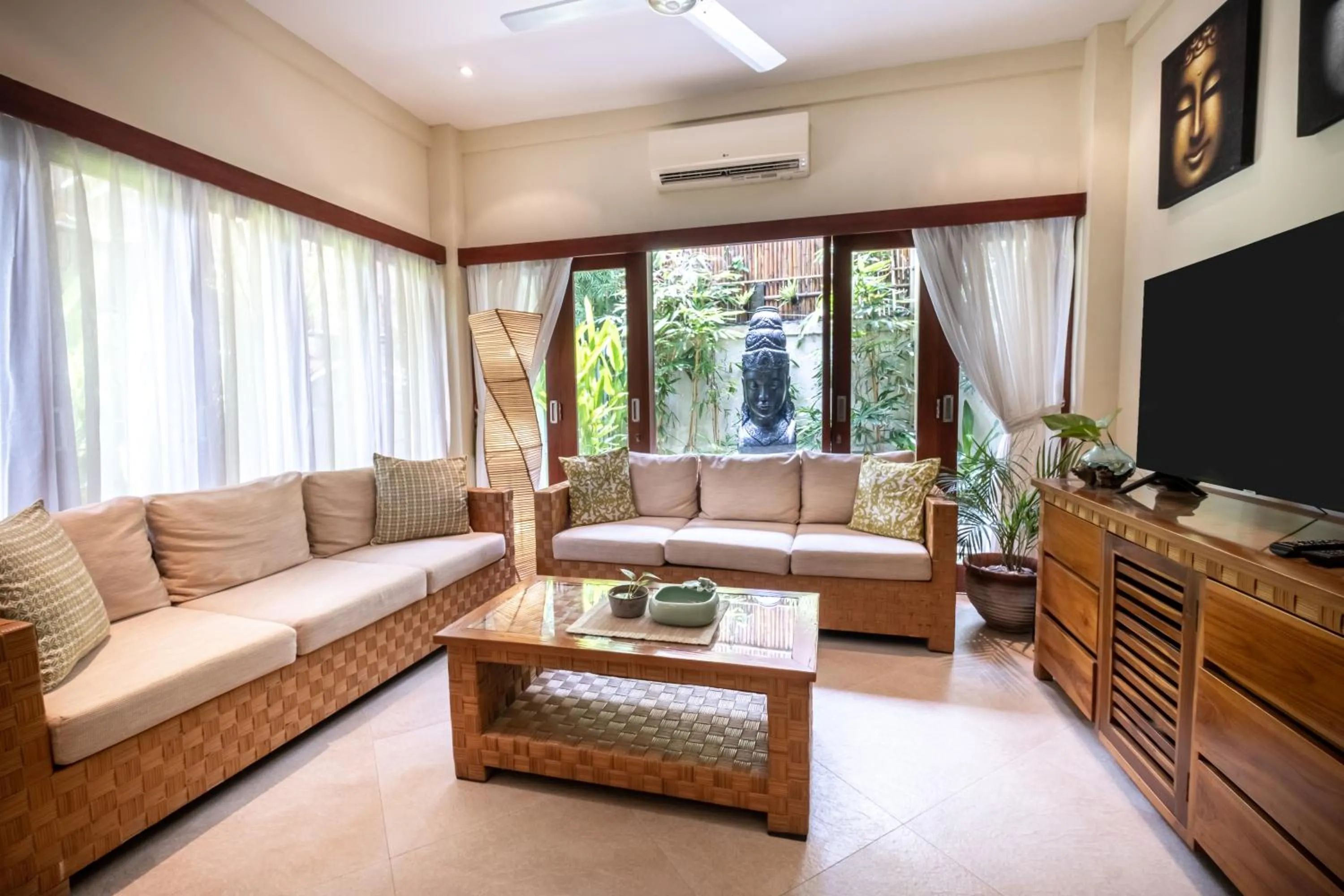 Living room in Villa Seriska Seminyak