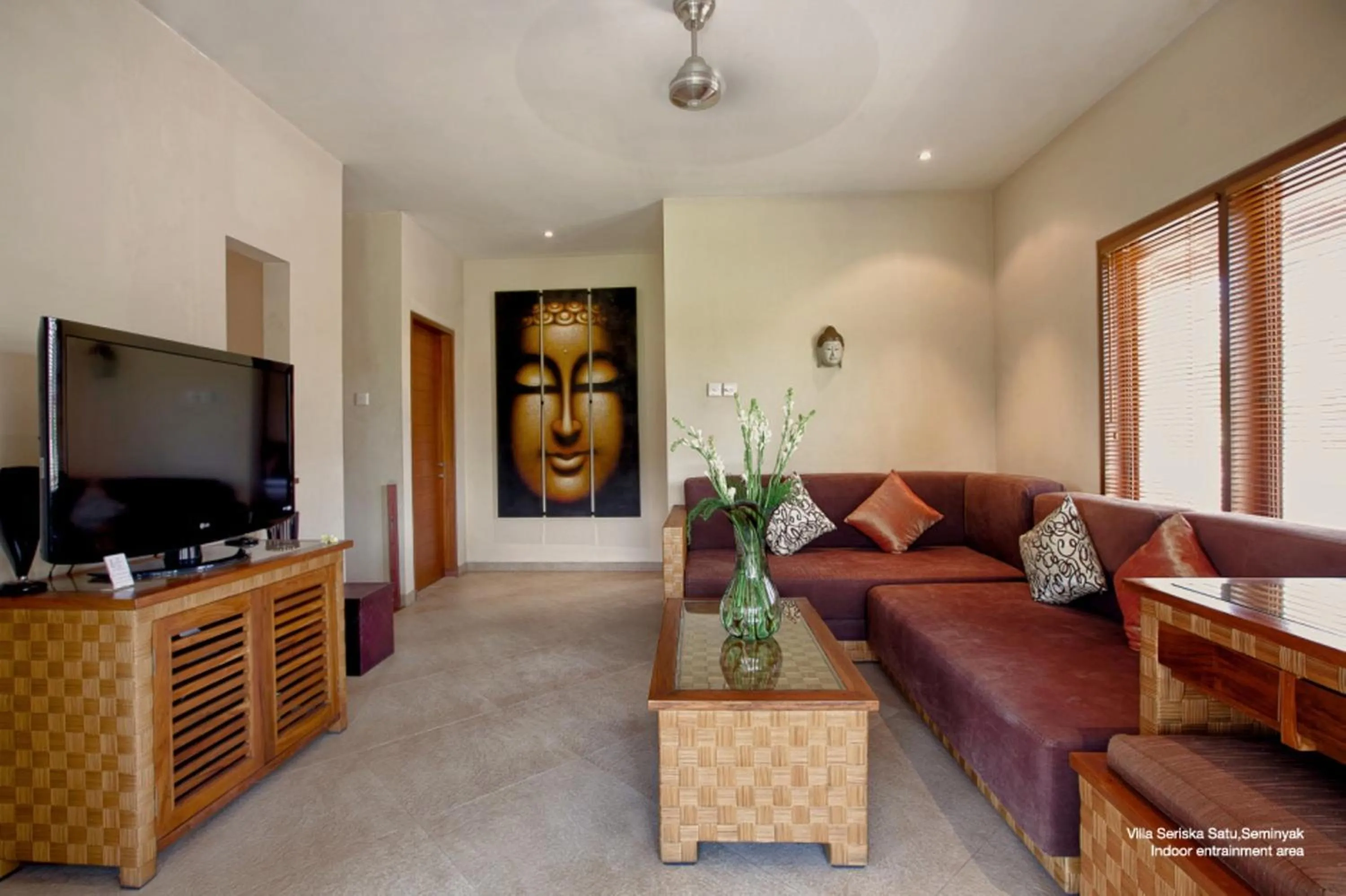 Living room in Villa Seriska Seminyak
