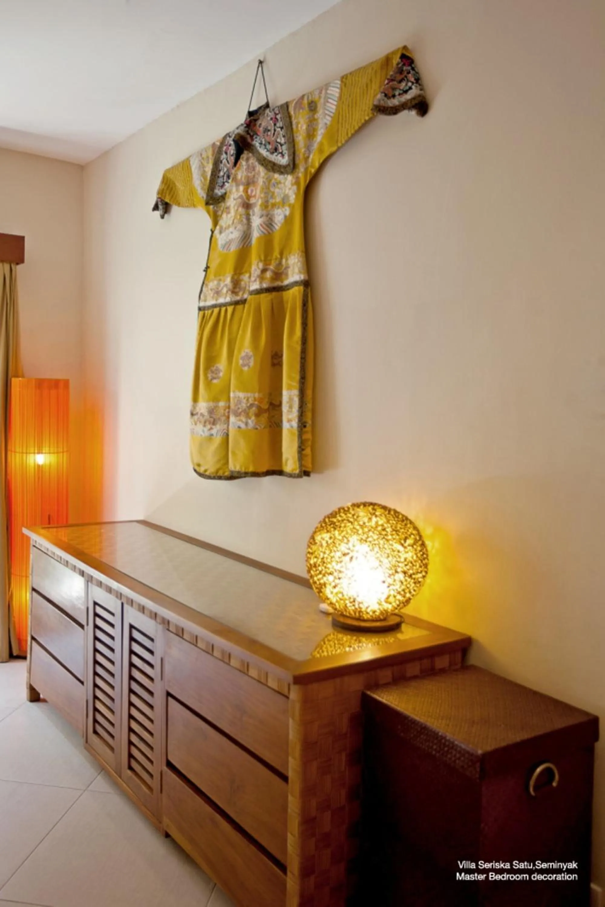 Decorative detail in Villa Seriska Seminyak