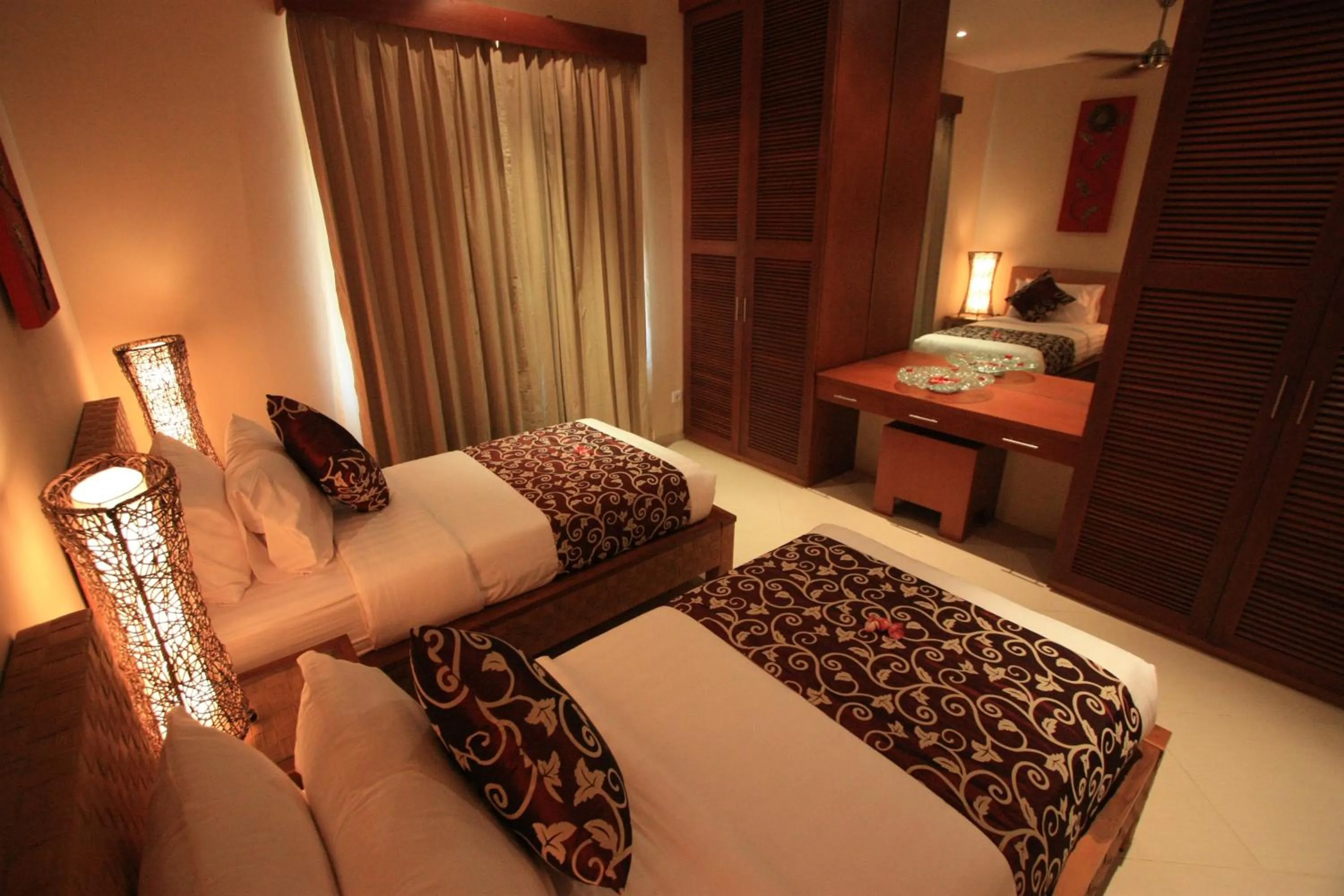 Bed in Villa Seriska Seminyak