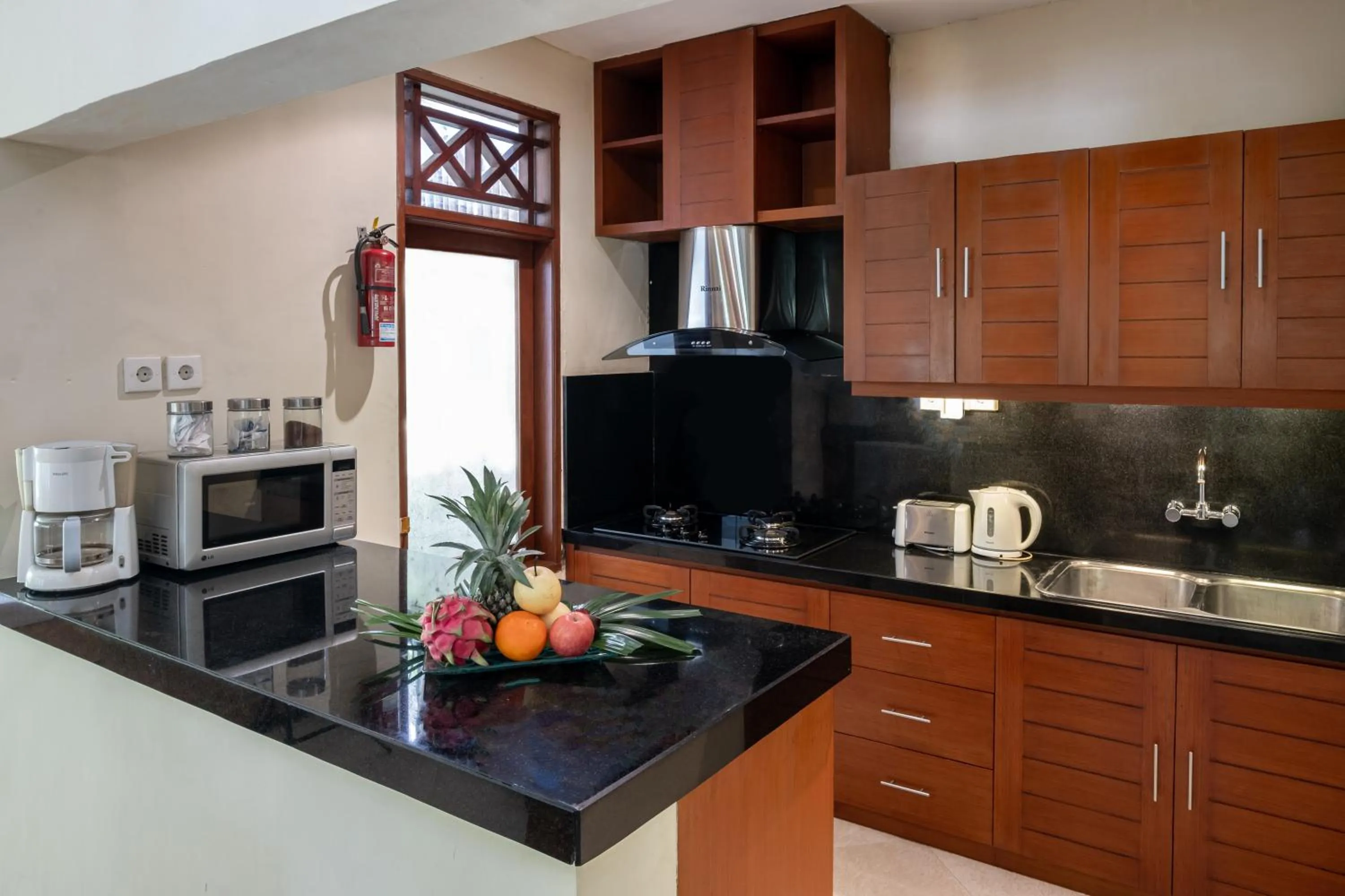 Kitchen or kitchenette in Villa Seriska Seminyak