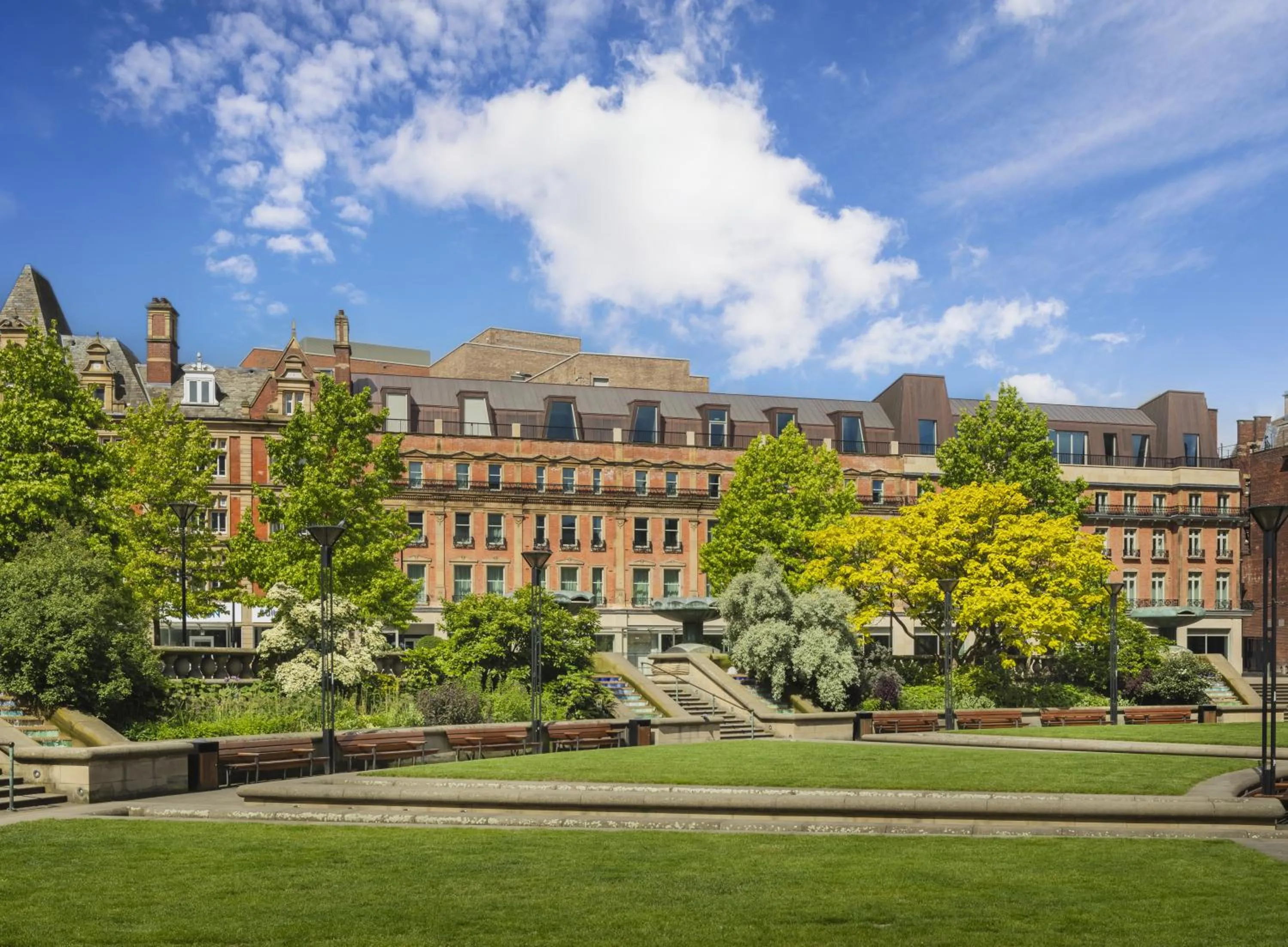 Facade/entrance in Radisson Blu Hotel, Sheffield