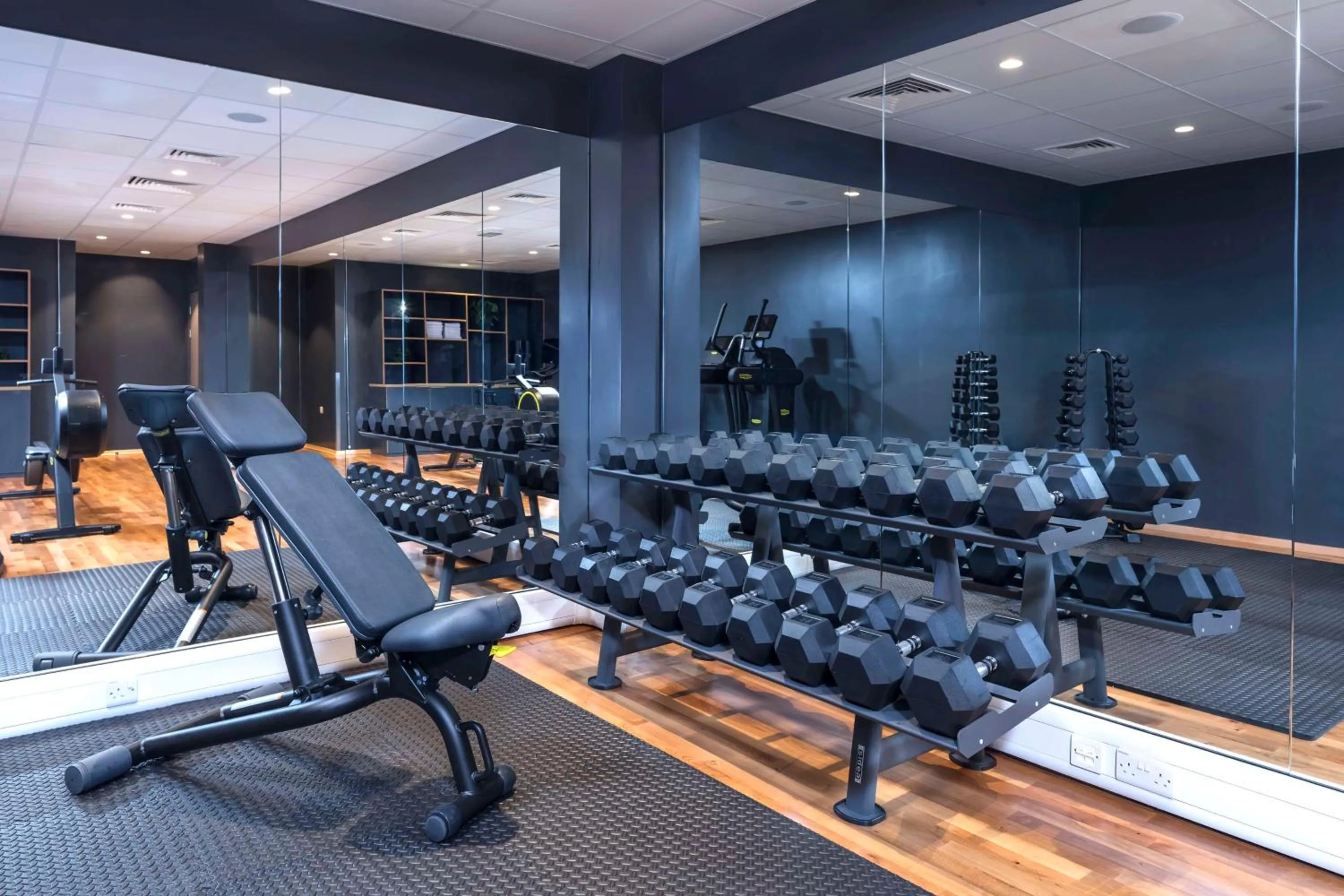 Fitness centre/facilities in Radisson Blu Hotel, Sheffield
