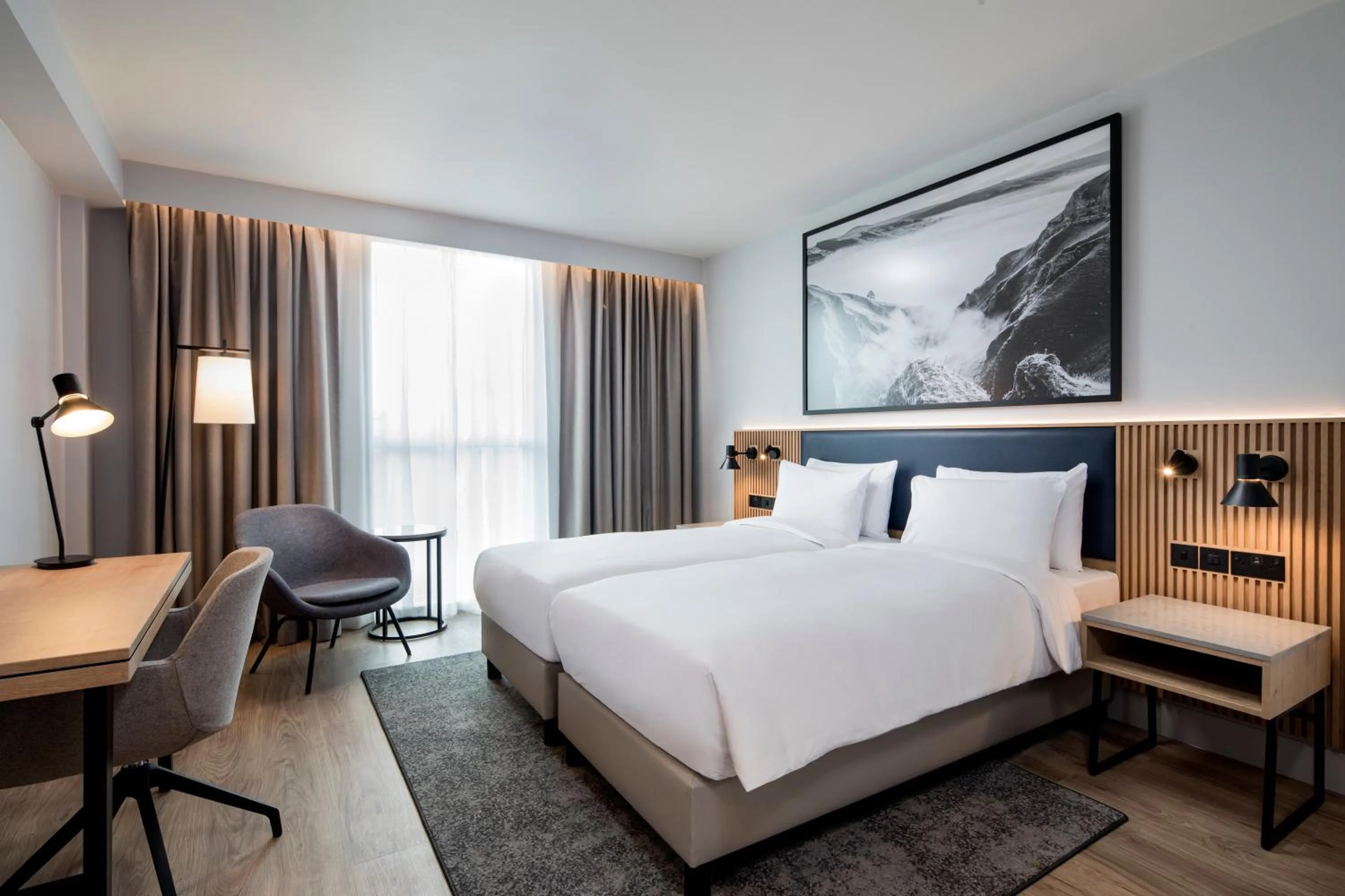 Bed in Radisson Blu Hotel, Sheffield