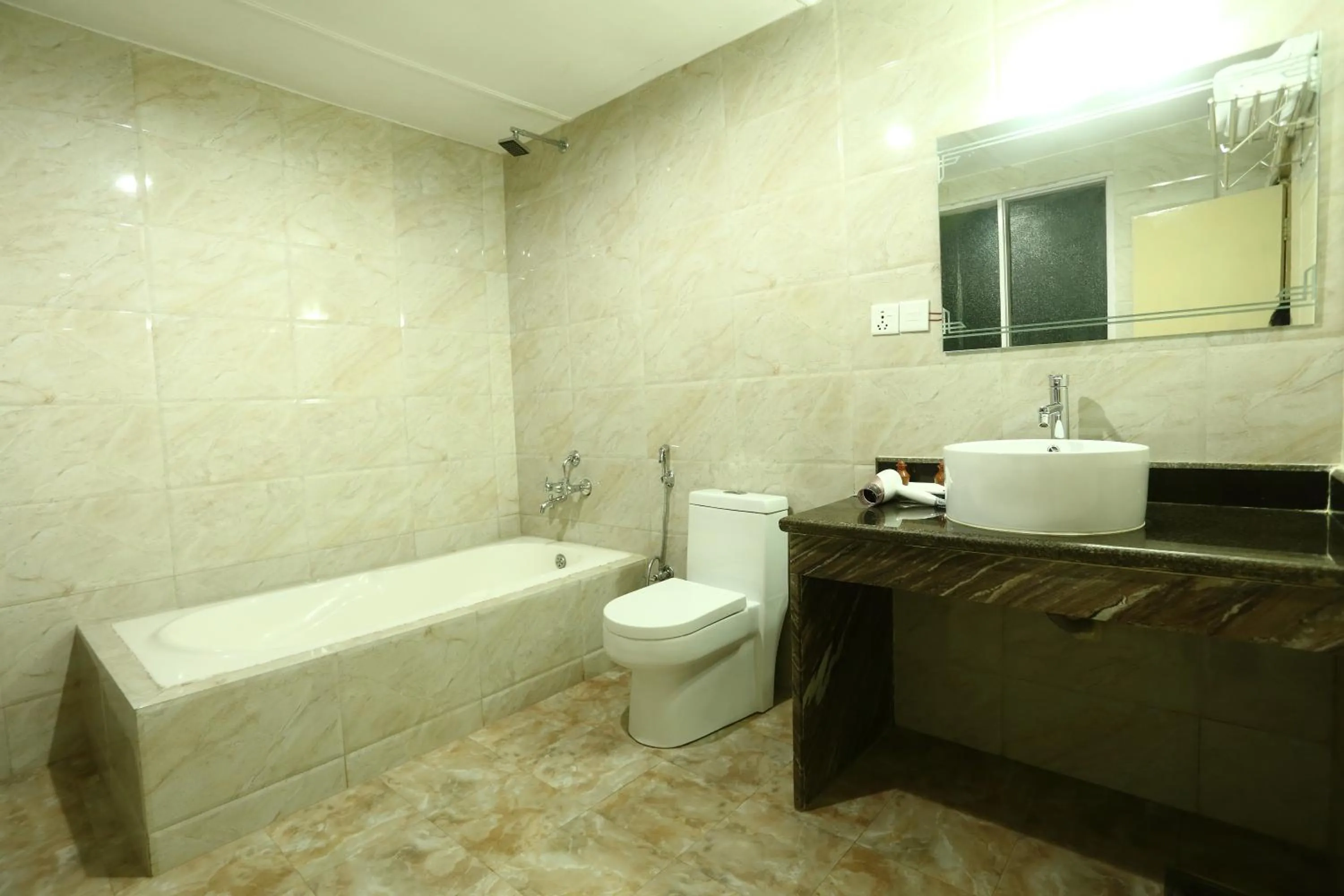 Bathroom in Hotel Woodland Kathmandu