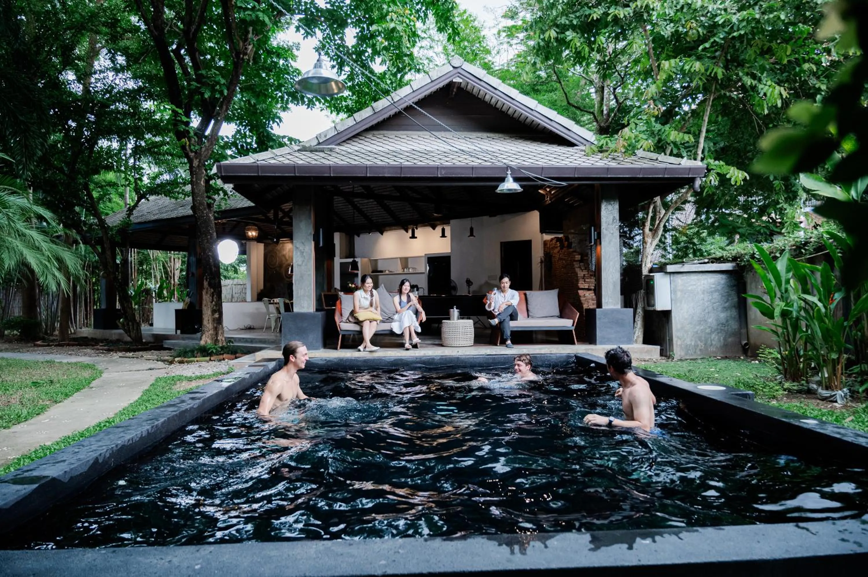 Swimming pool in Tolani Southgate Villa Chiang Mai