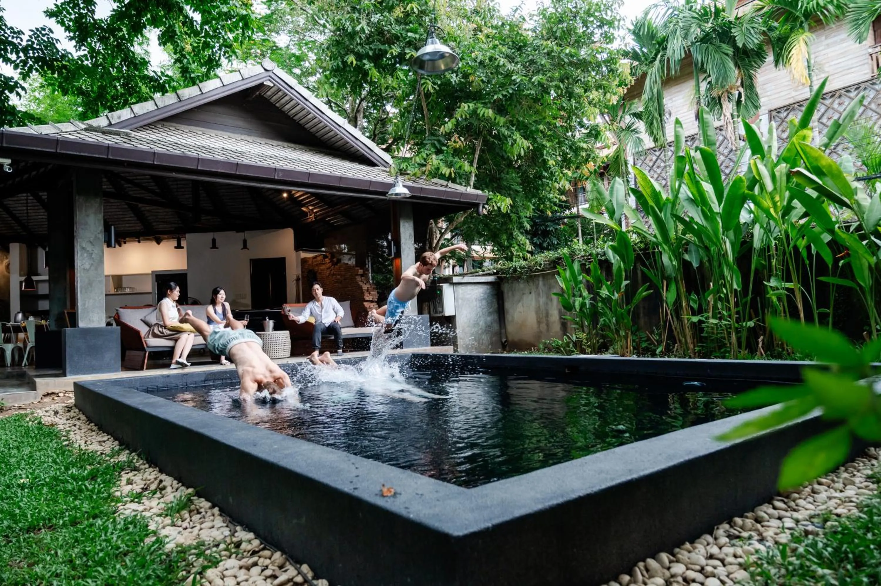 Swimming pool in Tolani Southgate Villa Chiang Mai