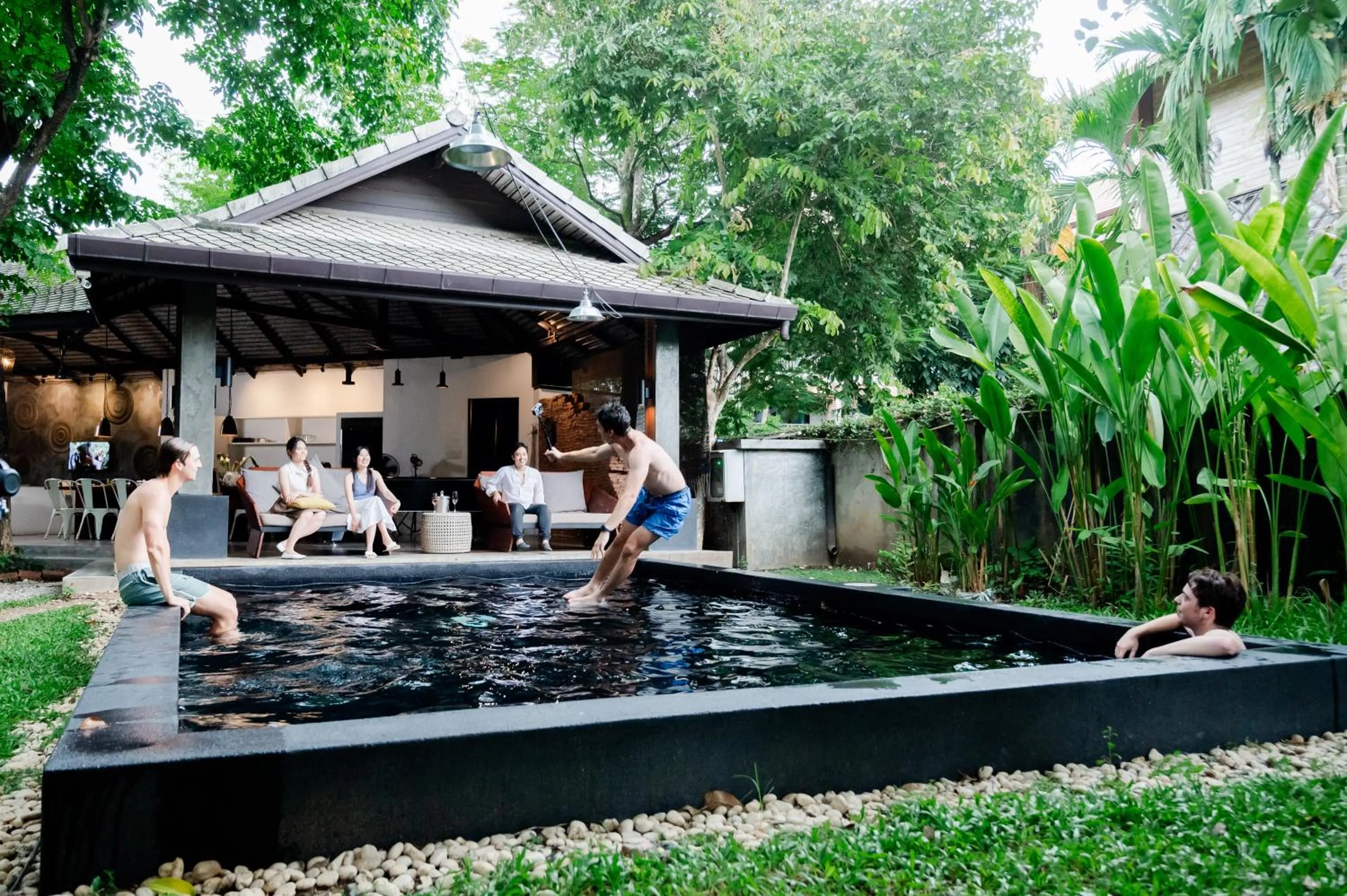 Natural landscape in Tolani Southgate Villa Chiang Mai