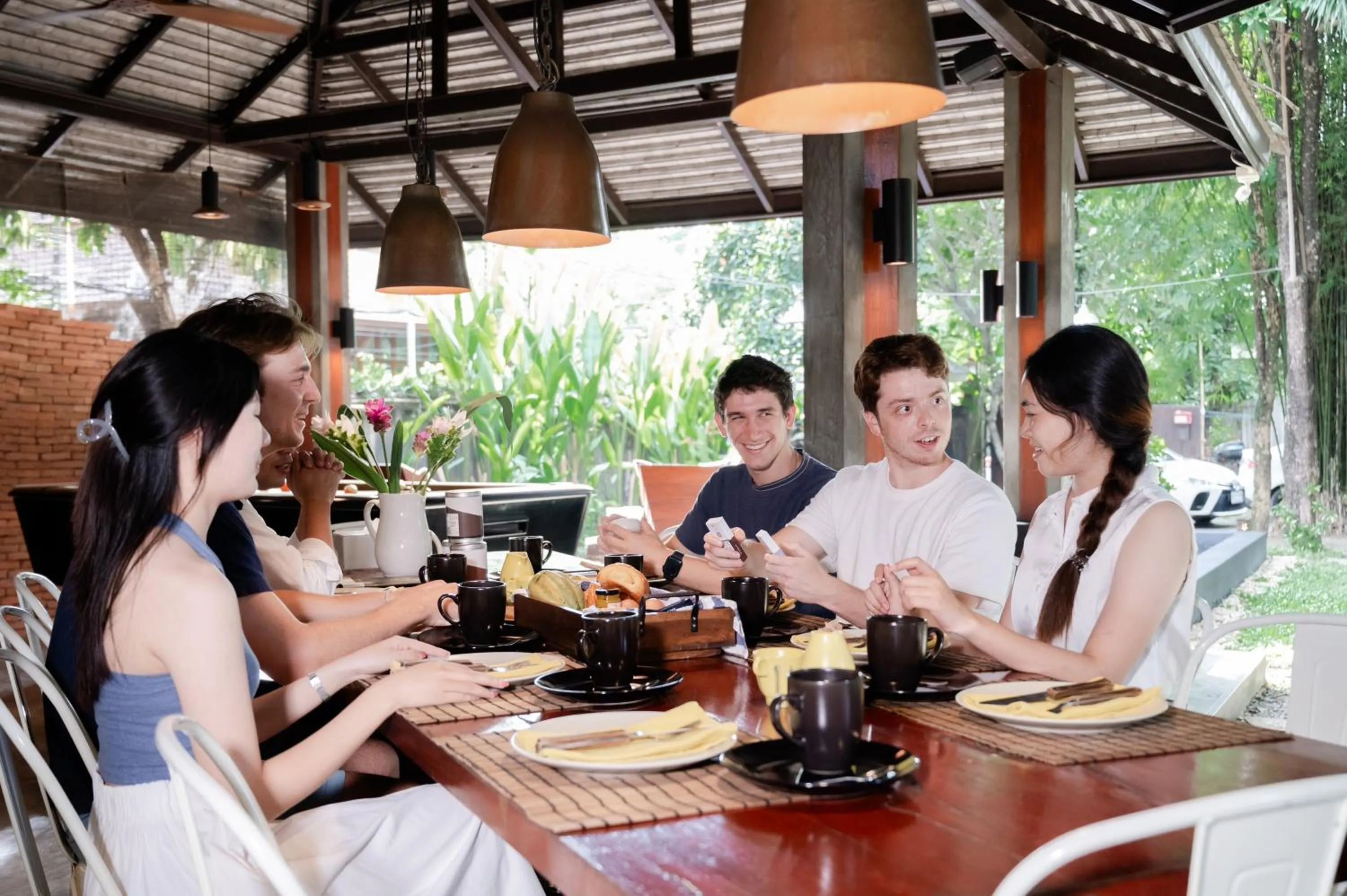 Dining area in Tolani Southgate Villa Chiang Mai