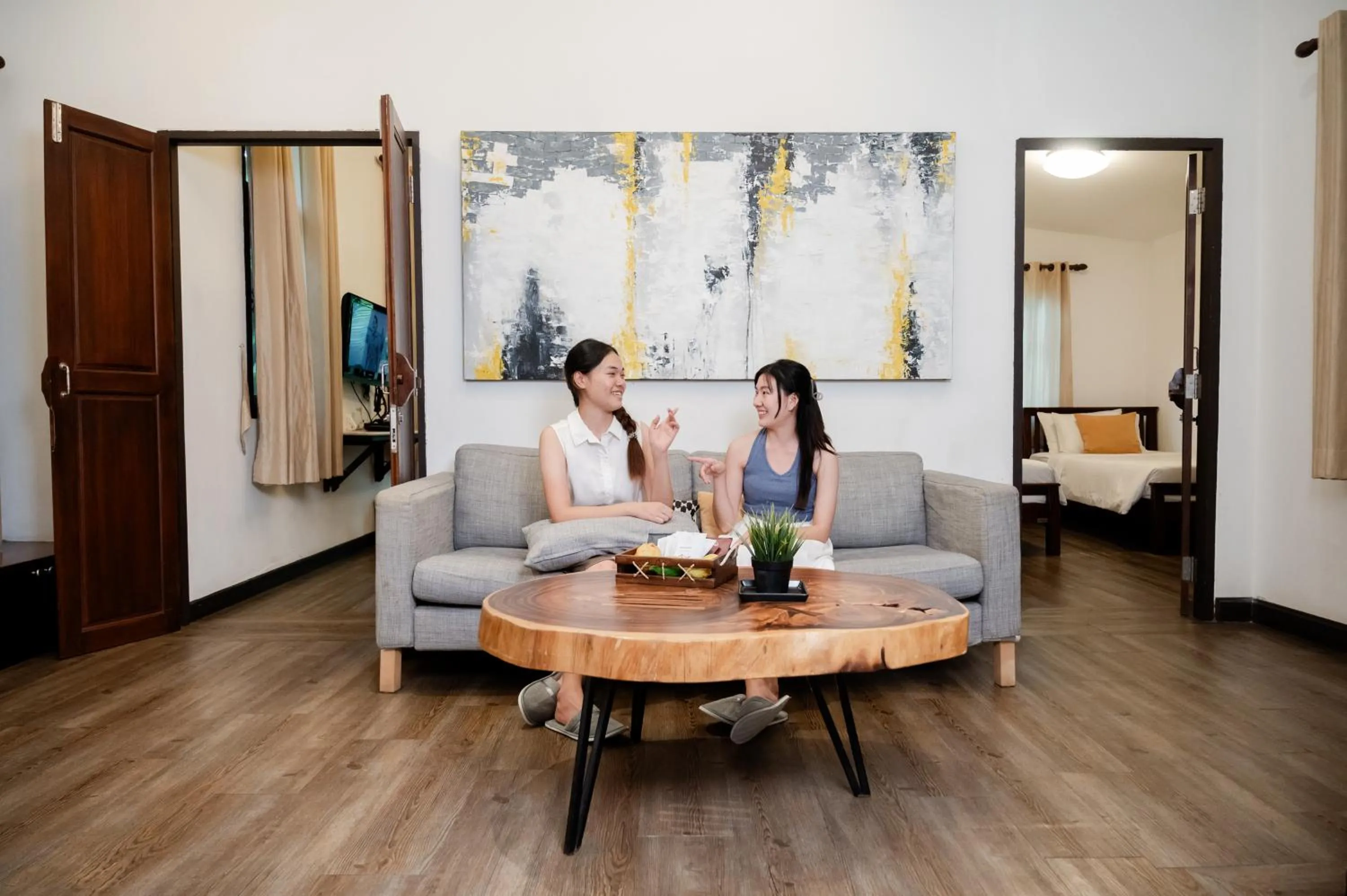 Living room in Tolani Southgate Villa Chiang Mai