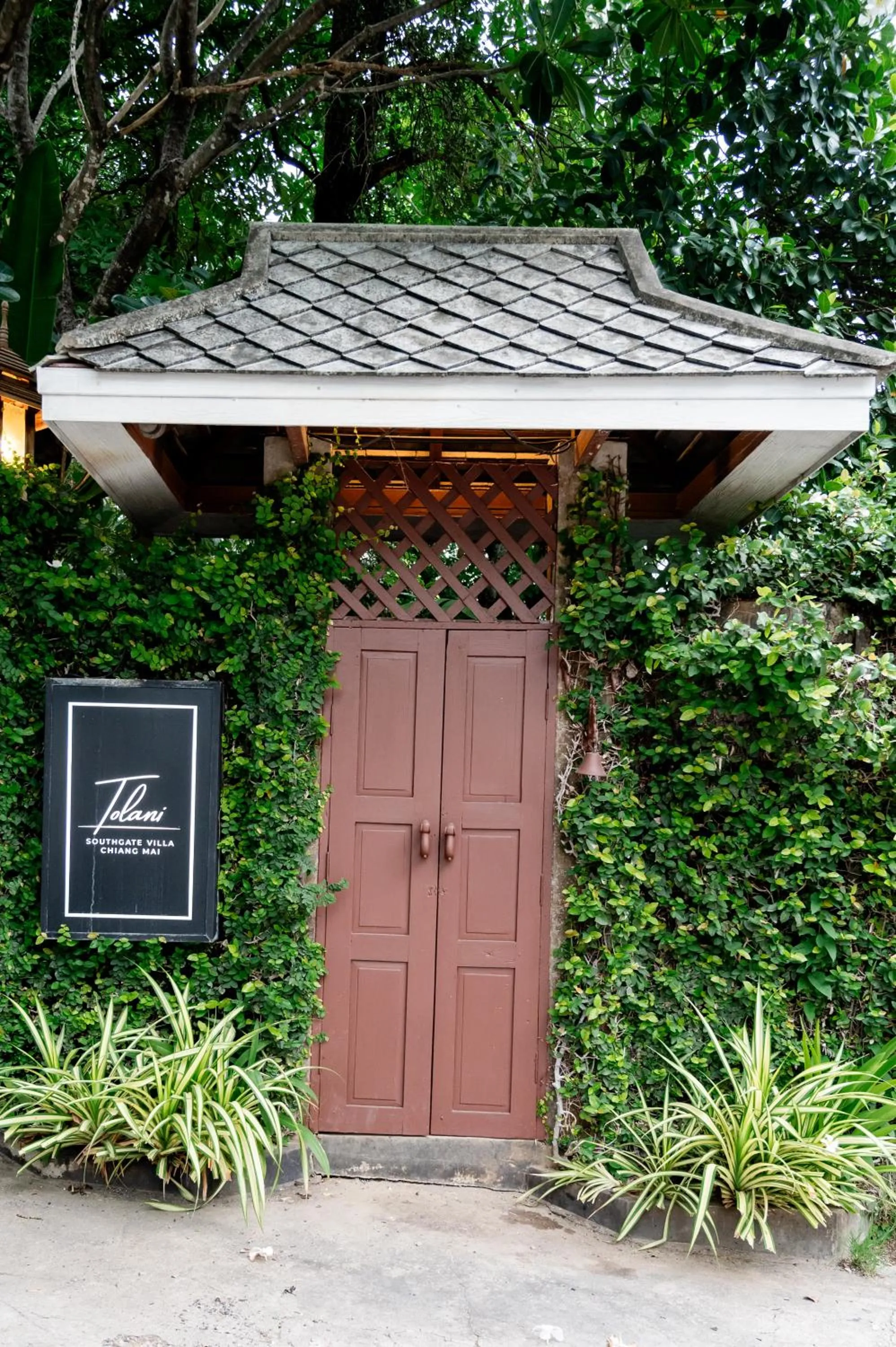 Facade/entrance in Tolani Southgate Villa Chiang Mai