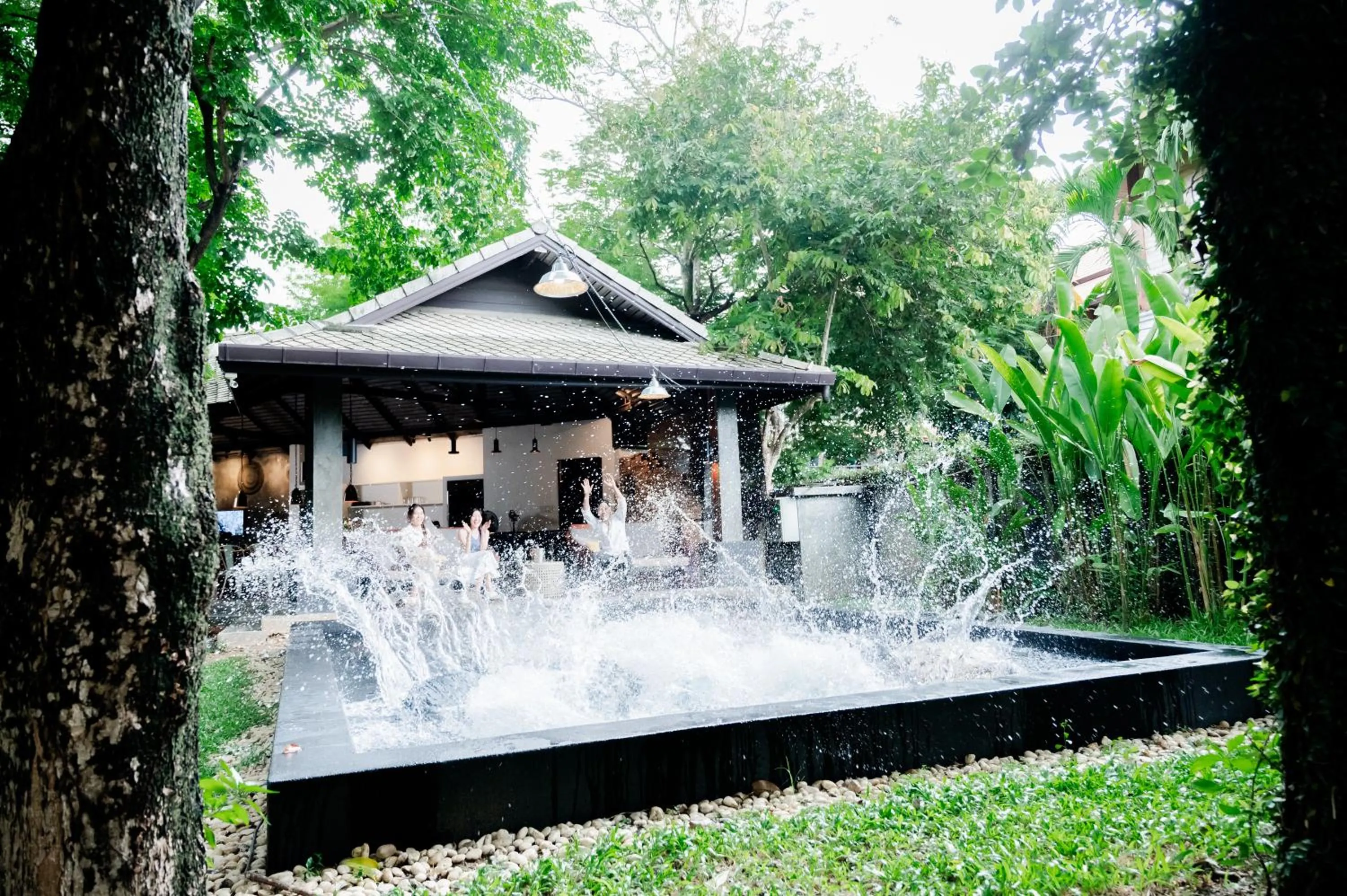 Swimming pool in Tolani Southgate Villa Chiang Mai