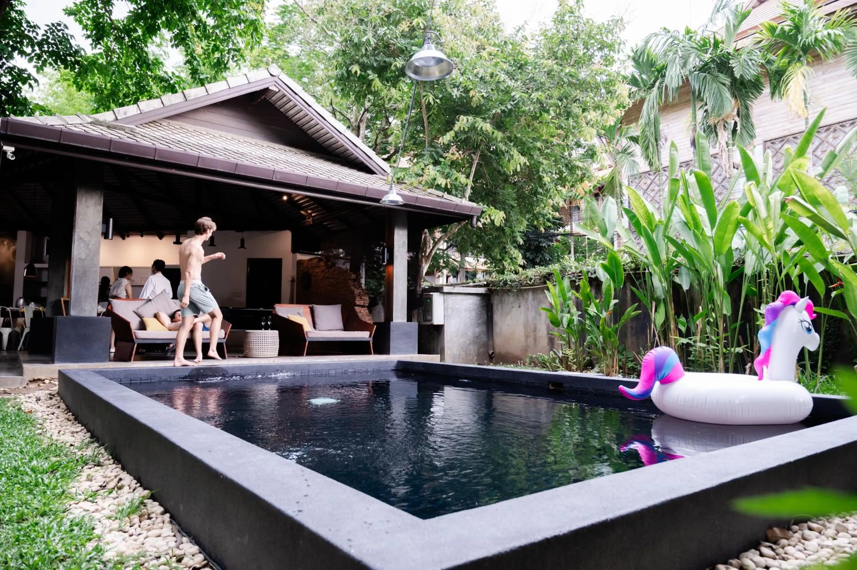 Swimming pool in Tolani Southgate Villa Chiang Mai