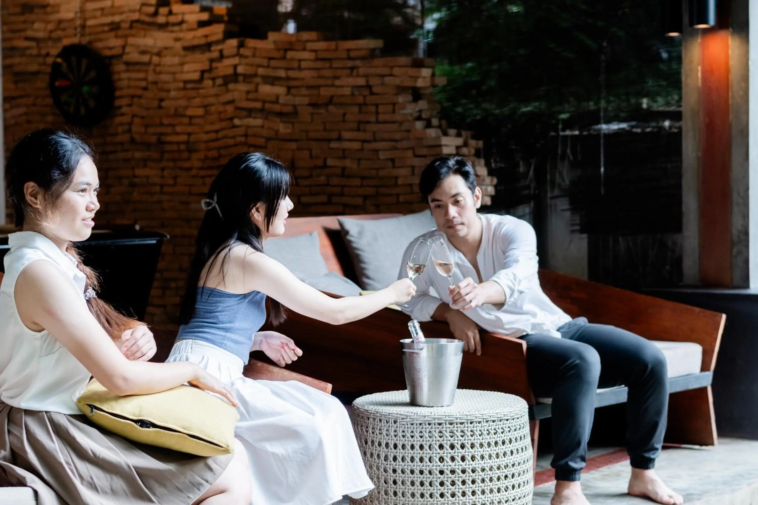 Seating area in Tolani Southgate Villa Chiang Mai