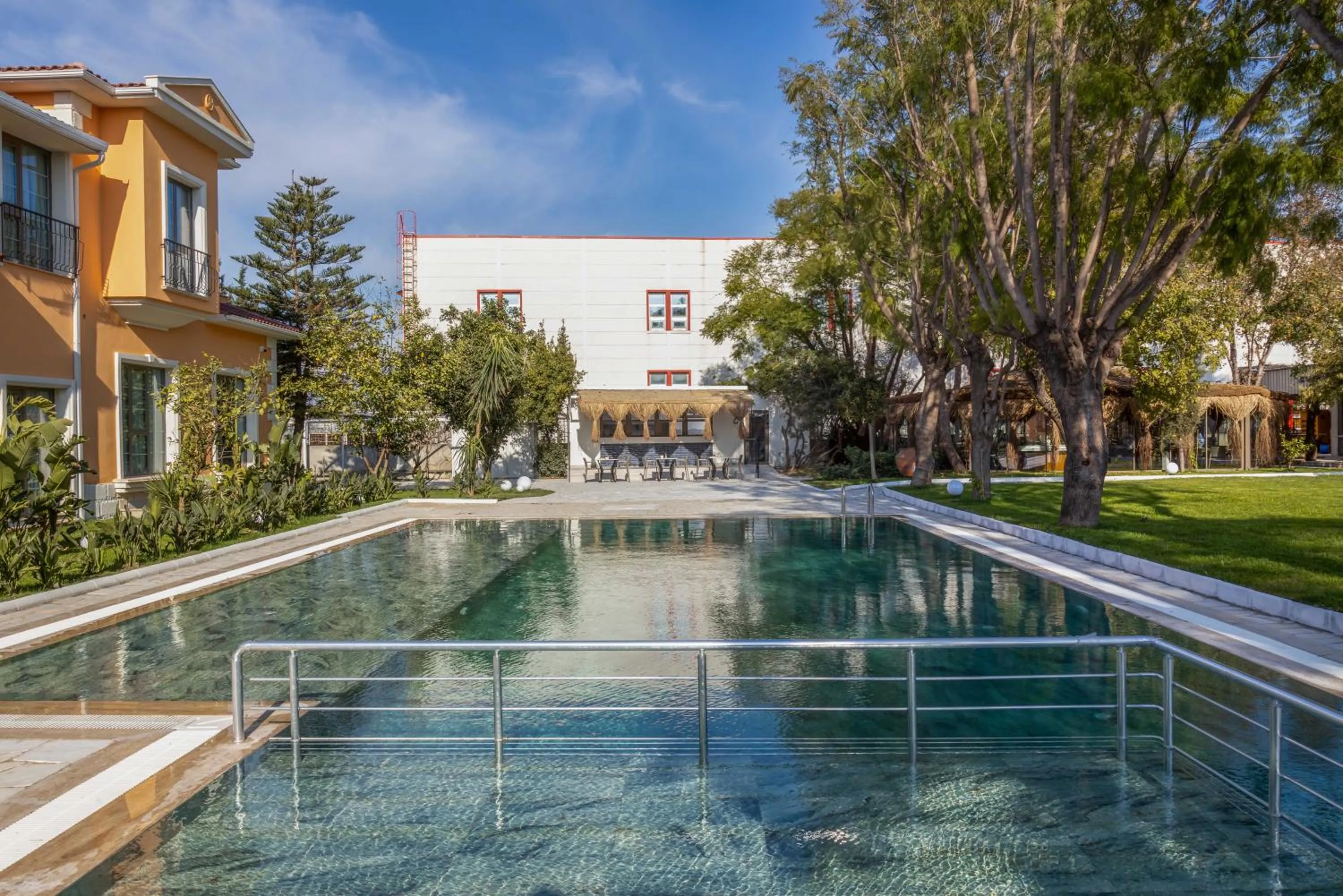 Swimming pool in Ema Houses