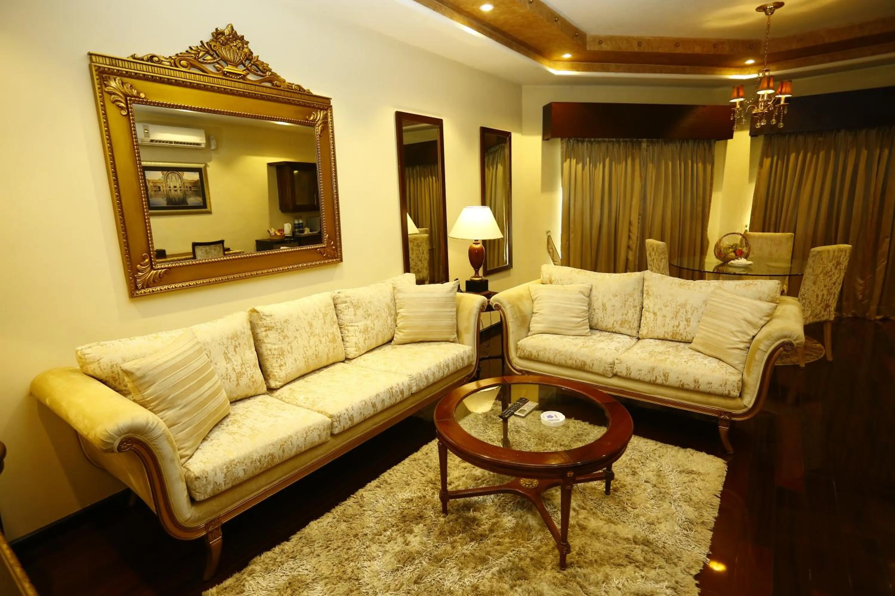 Seating area in Bahria Grand Hotel & Resort