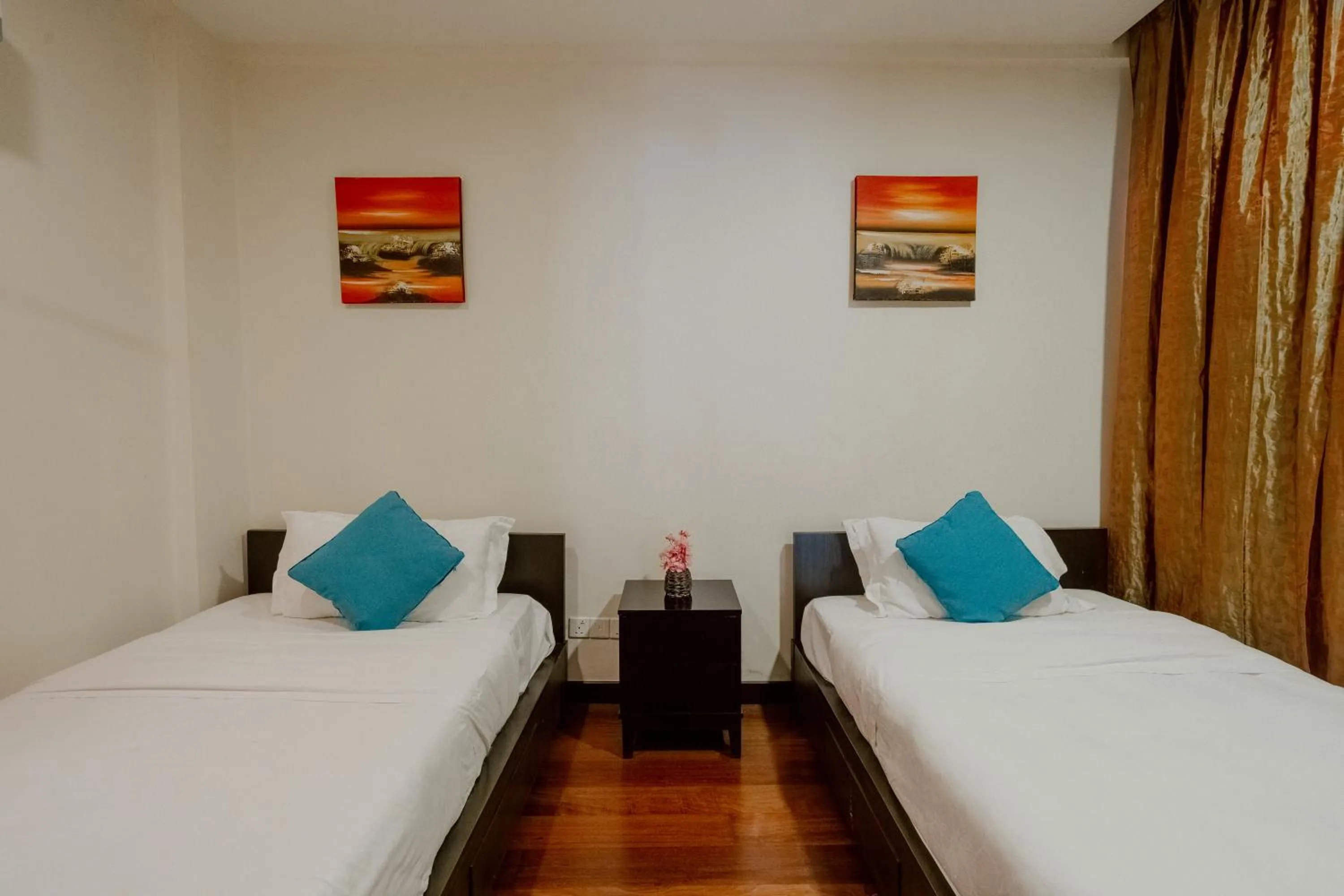 Bedroom, Bed in Borneo Beach Villa & Suite