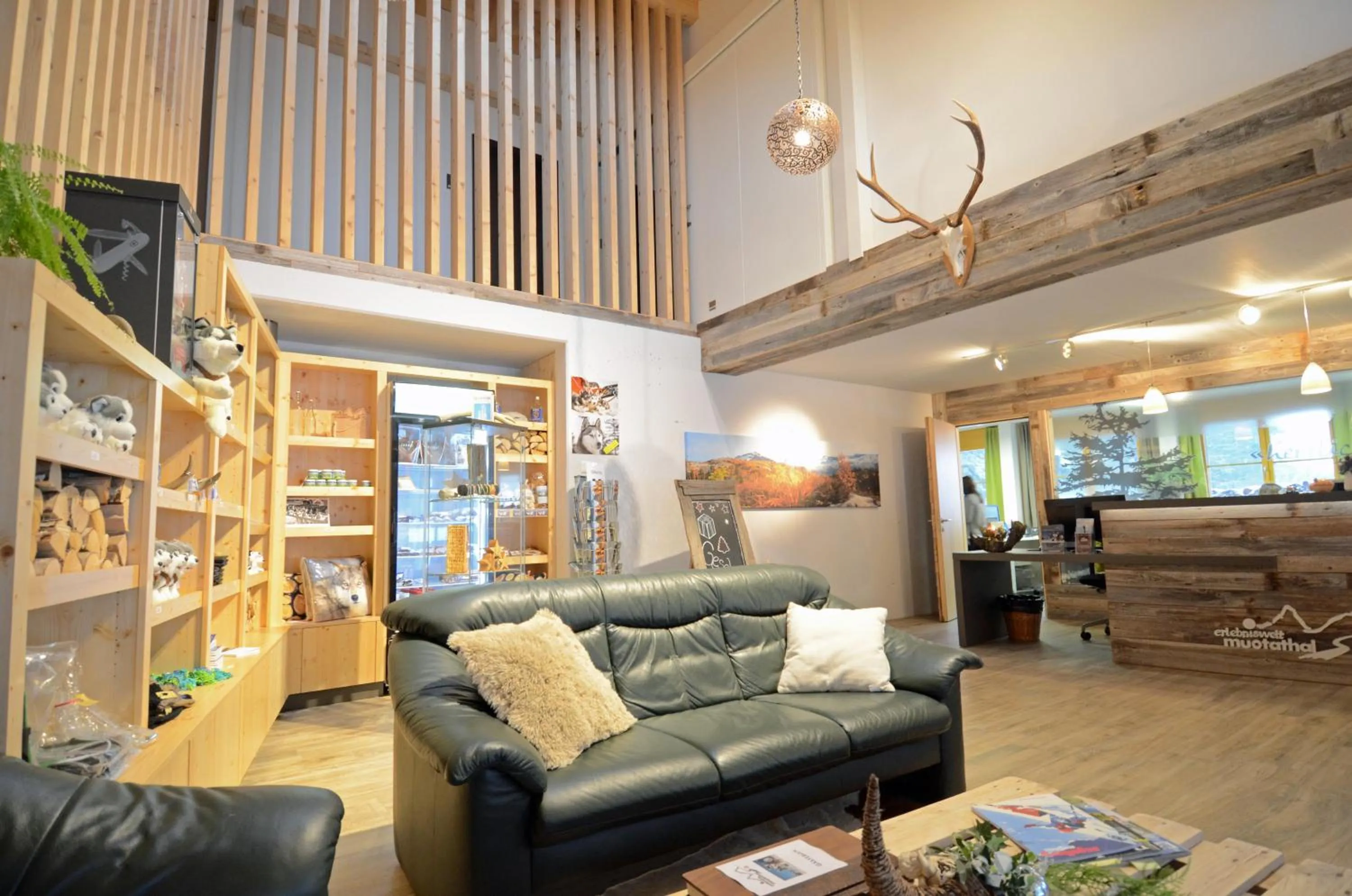 Property building in Hüttenhotel Husky Lodge