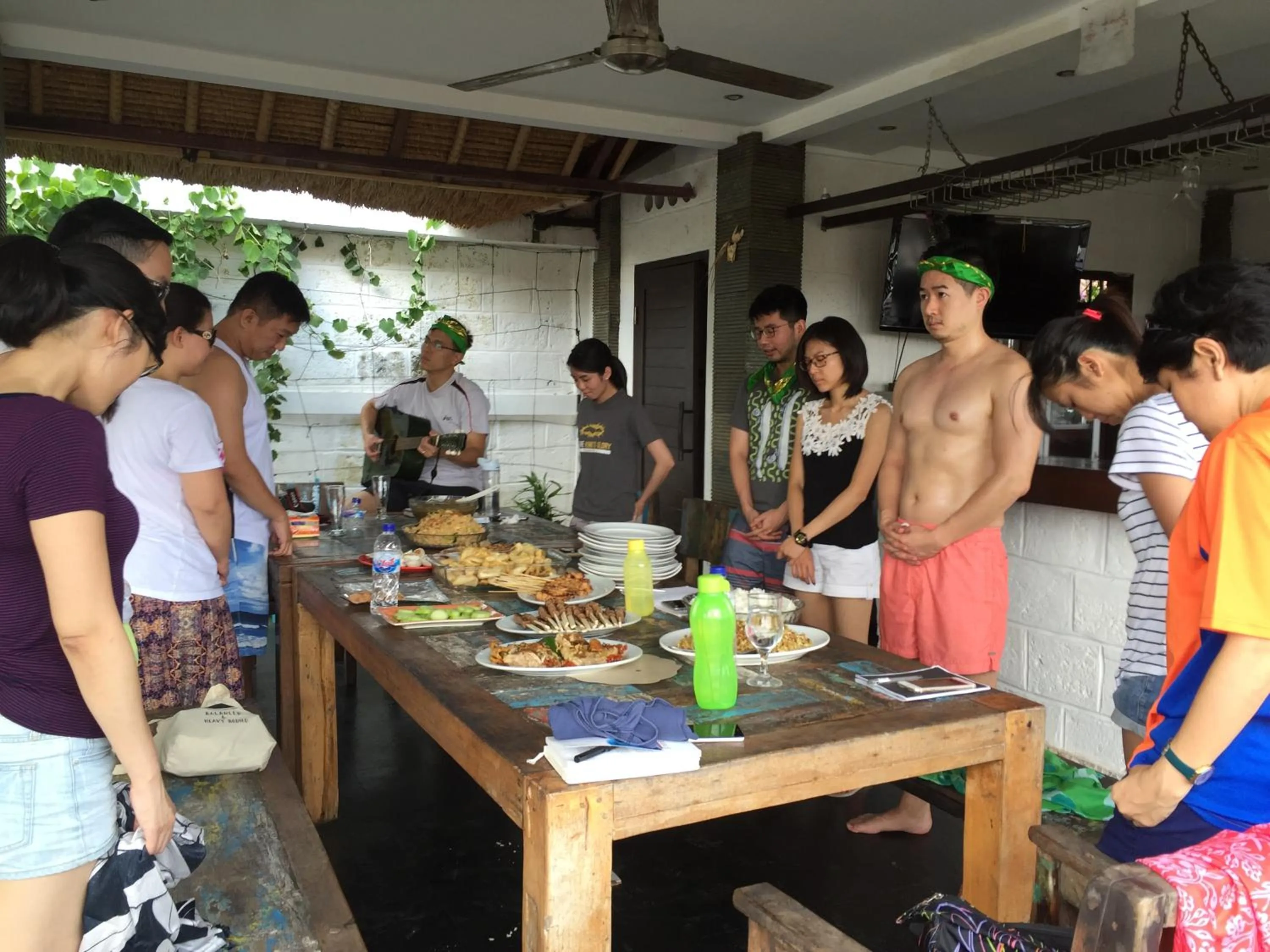 Shower in Hill Dance Bali American Hotel