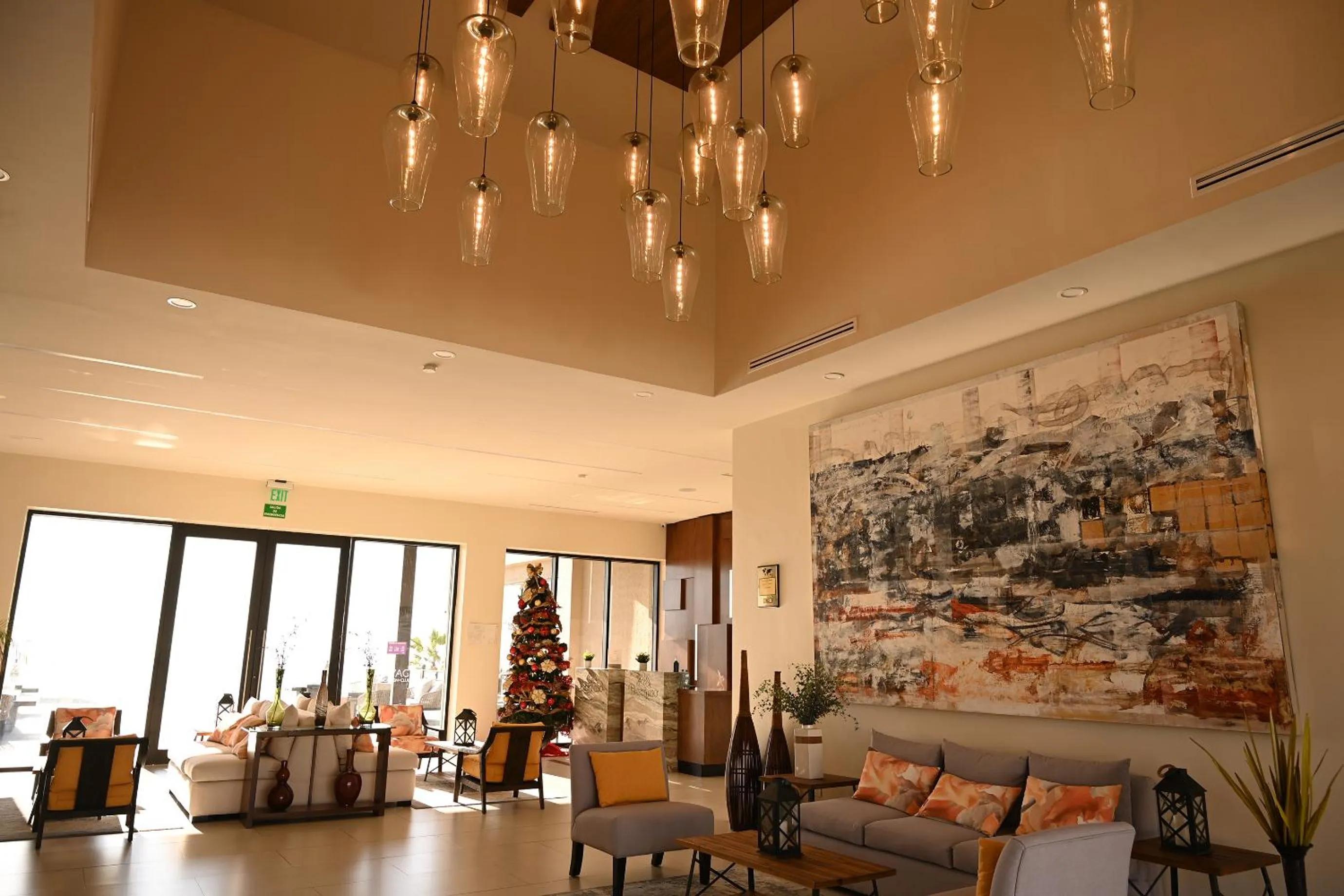 Seating area in Voyage Vacation Club